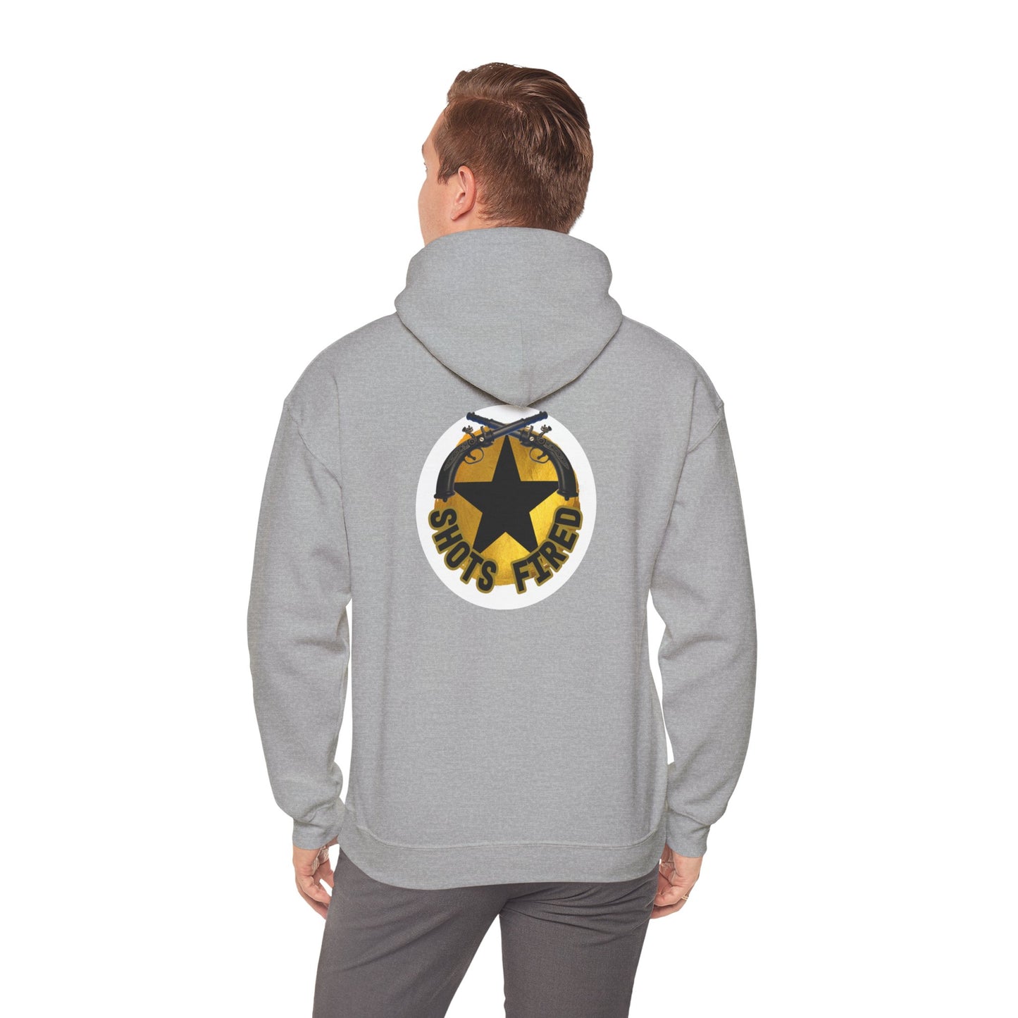 Shots Fired Heavy Blend™ Hooded Sweatshirt