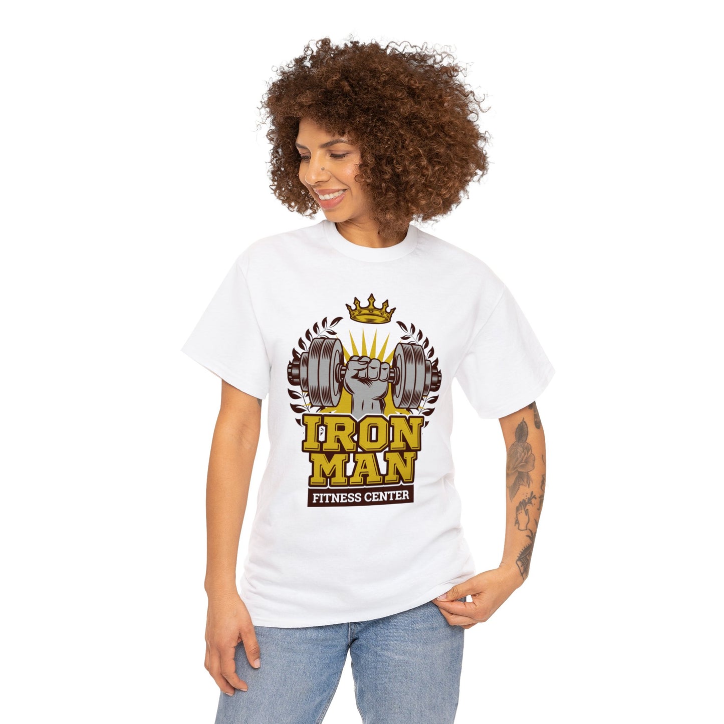 Iron Man Unisex Heavy Cotton Tee