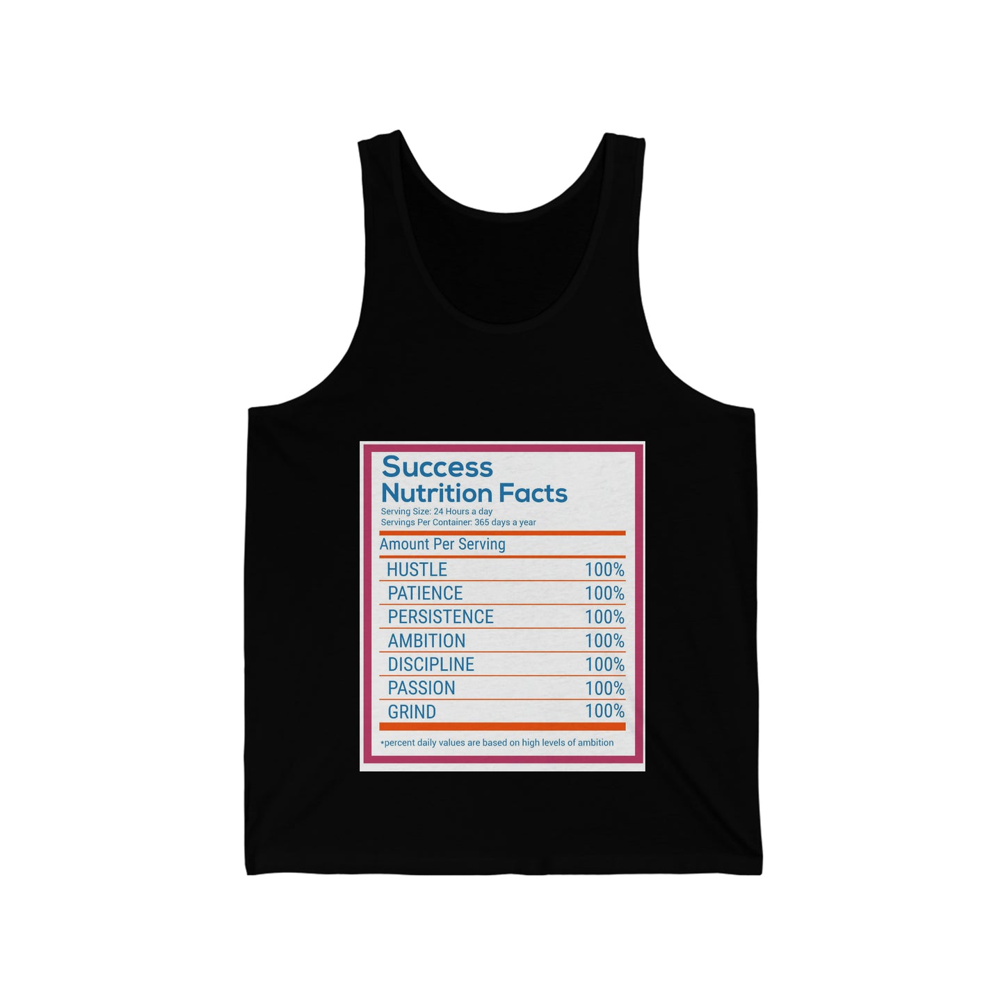 Facts Unisex Jersey Tank