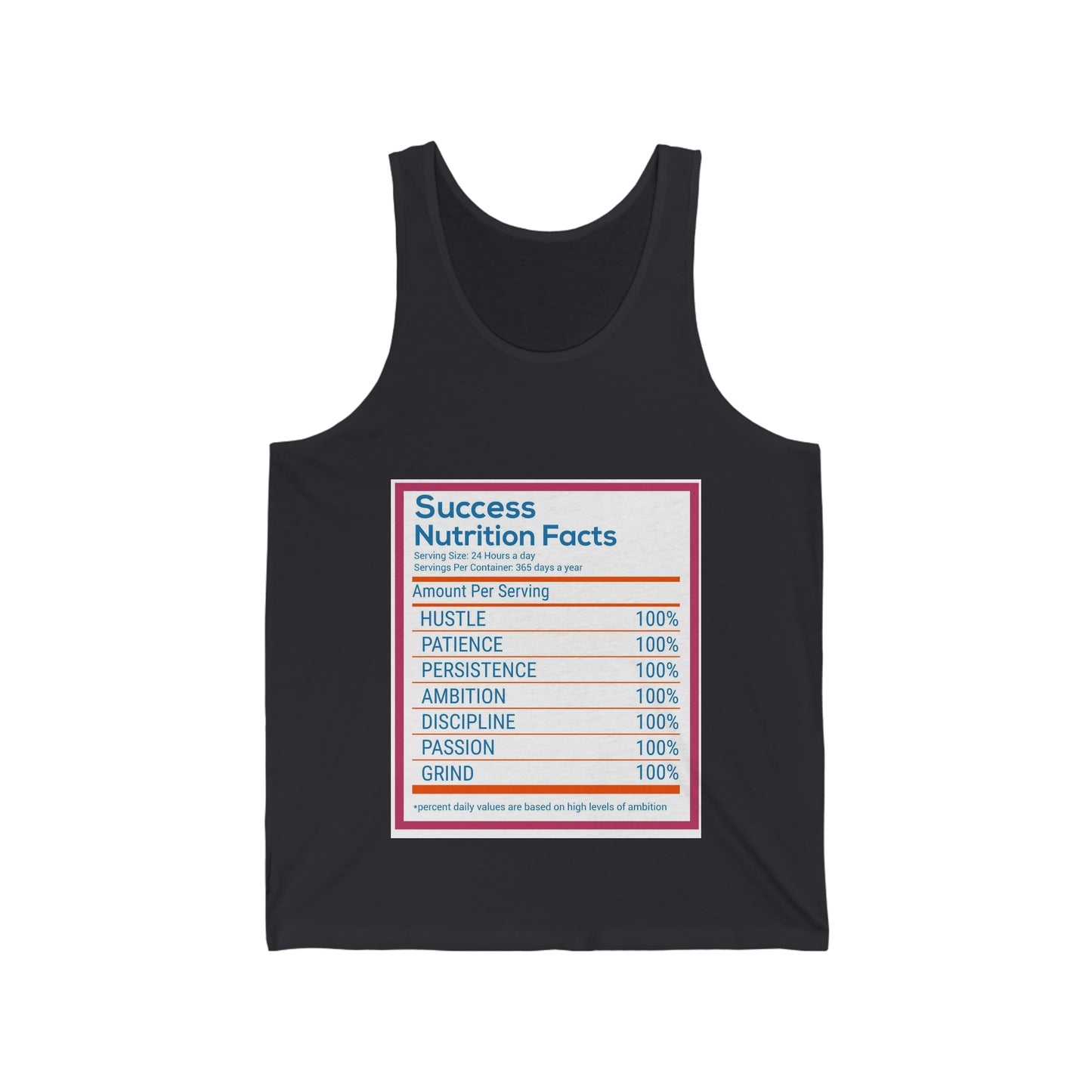 Facts Unisex Jersey Tank