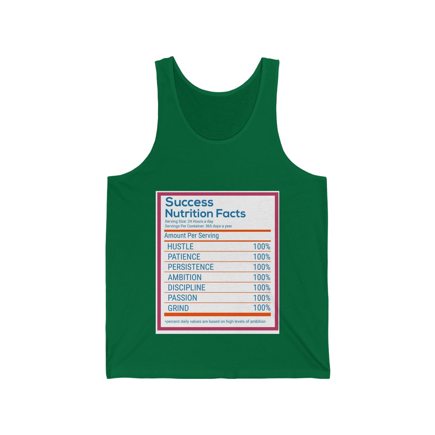 Facts Unisex Jersey Tank