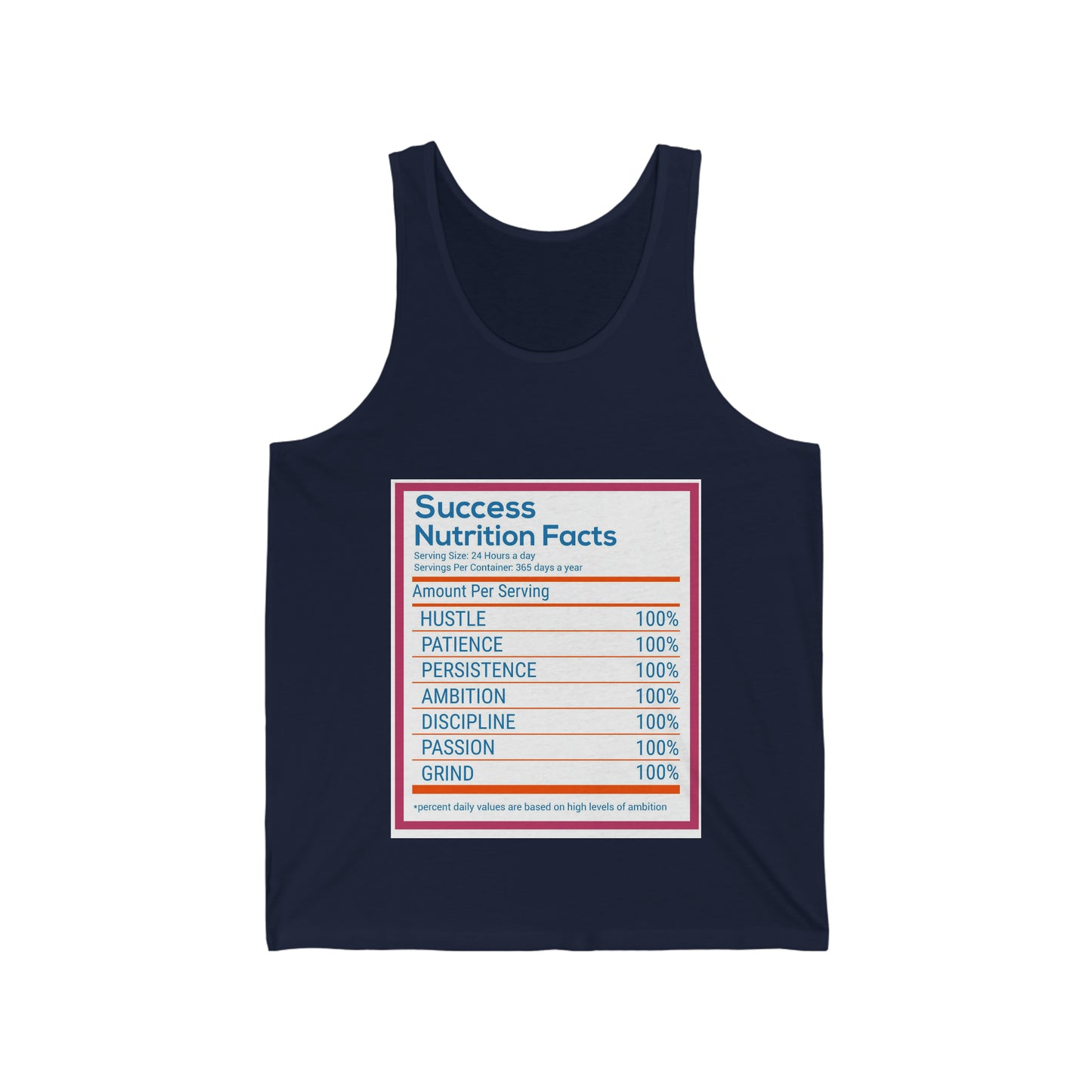 Facts Unisex Jersey Tank