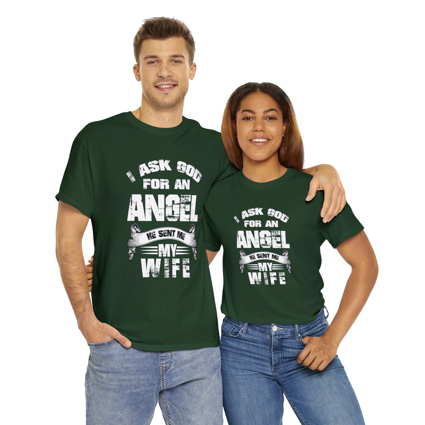 Wife Angel Unisex Heavy Cotton Tee