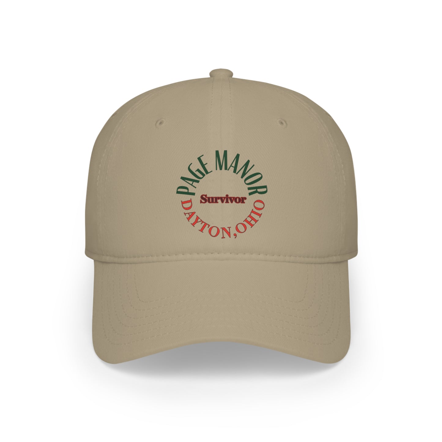 Page Manor Low Profile Baseball Cap