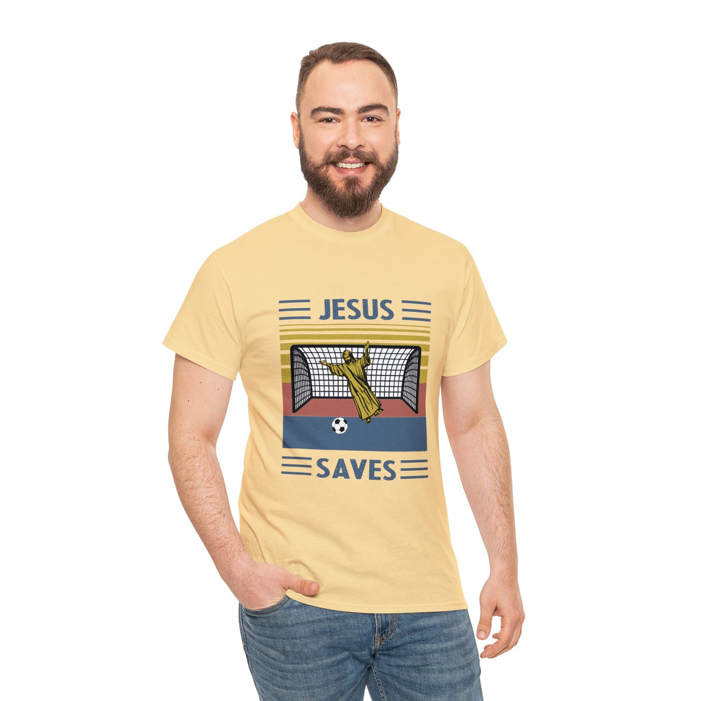 Jesus Saves Unisex Heavy Cotton Tee