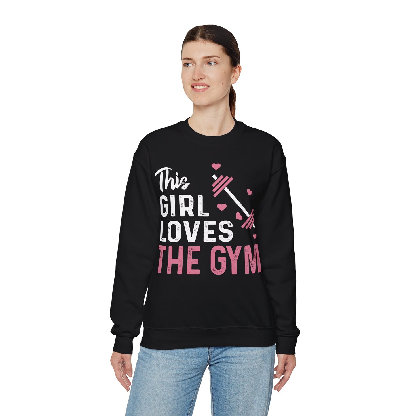 This Girl Loves Unisex Heavy Blend™ Crewneck Sweatshirt