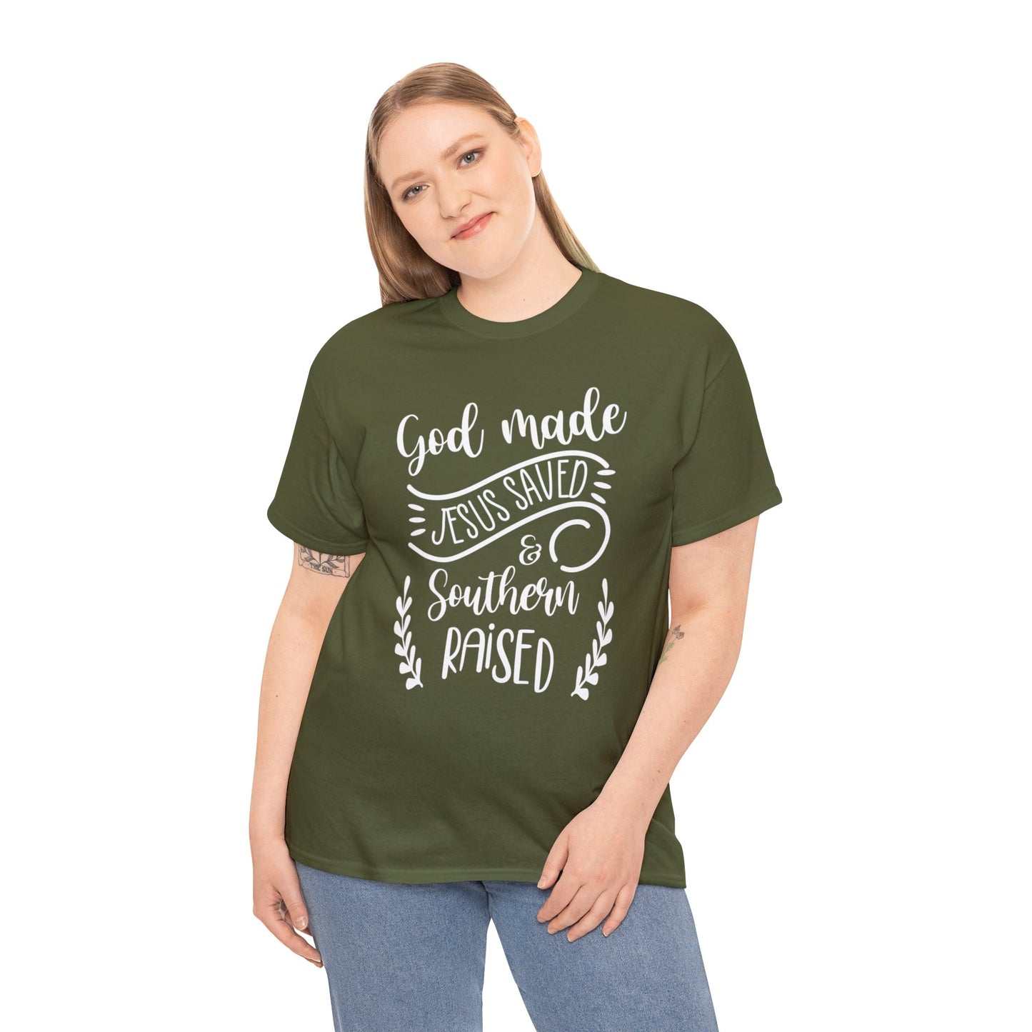 God Made Unisex Heavy Cotton Tee