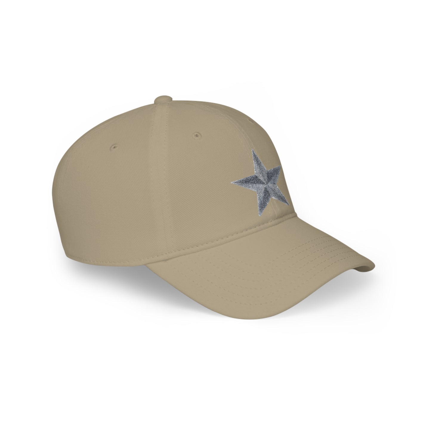 Gray Star Low Profile Baseball Cap