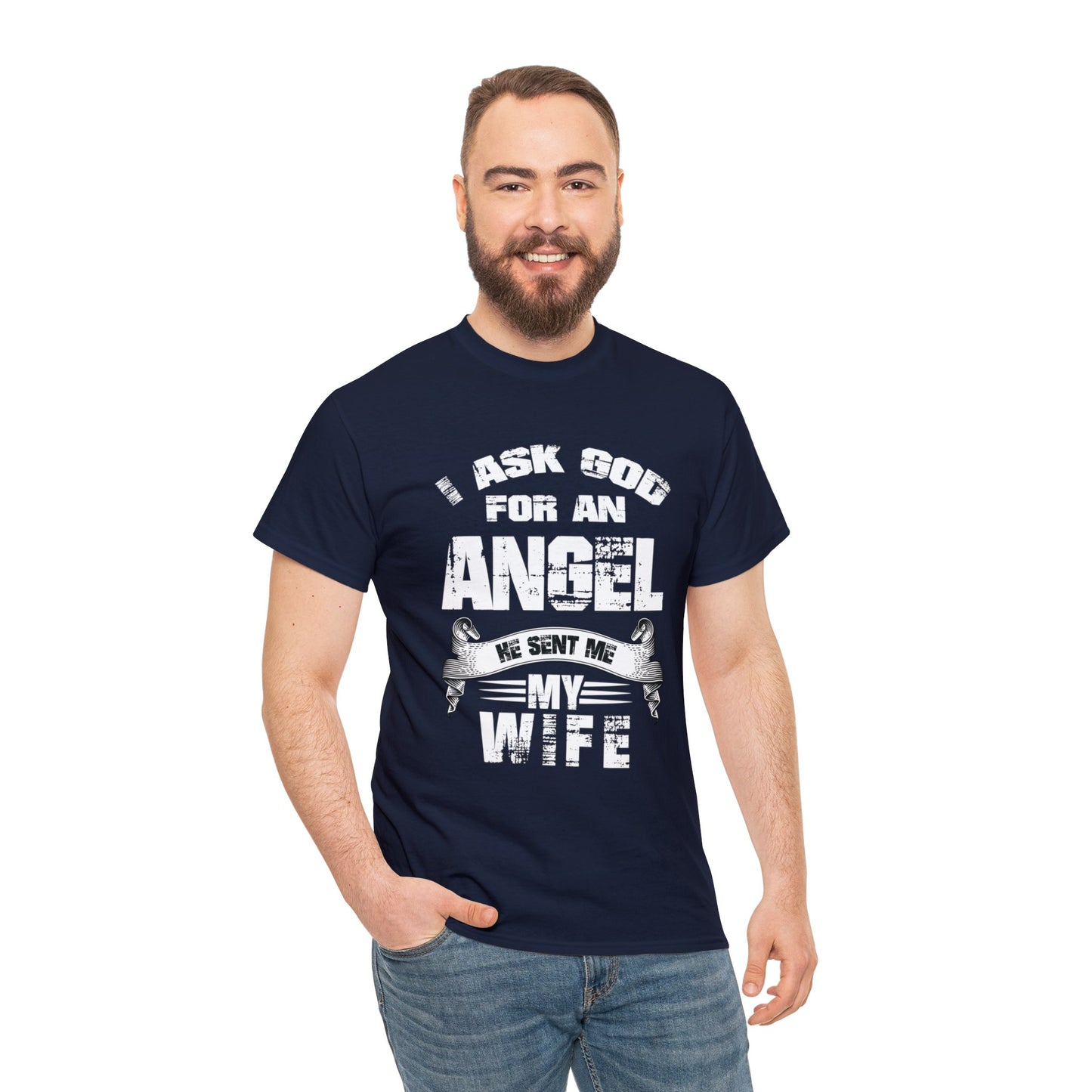 Wife Angel Unisex Heavy Cotton Tee