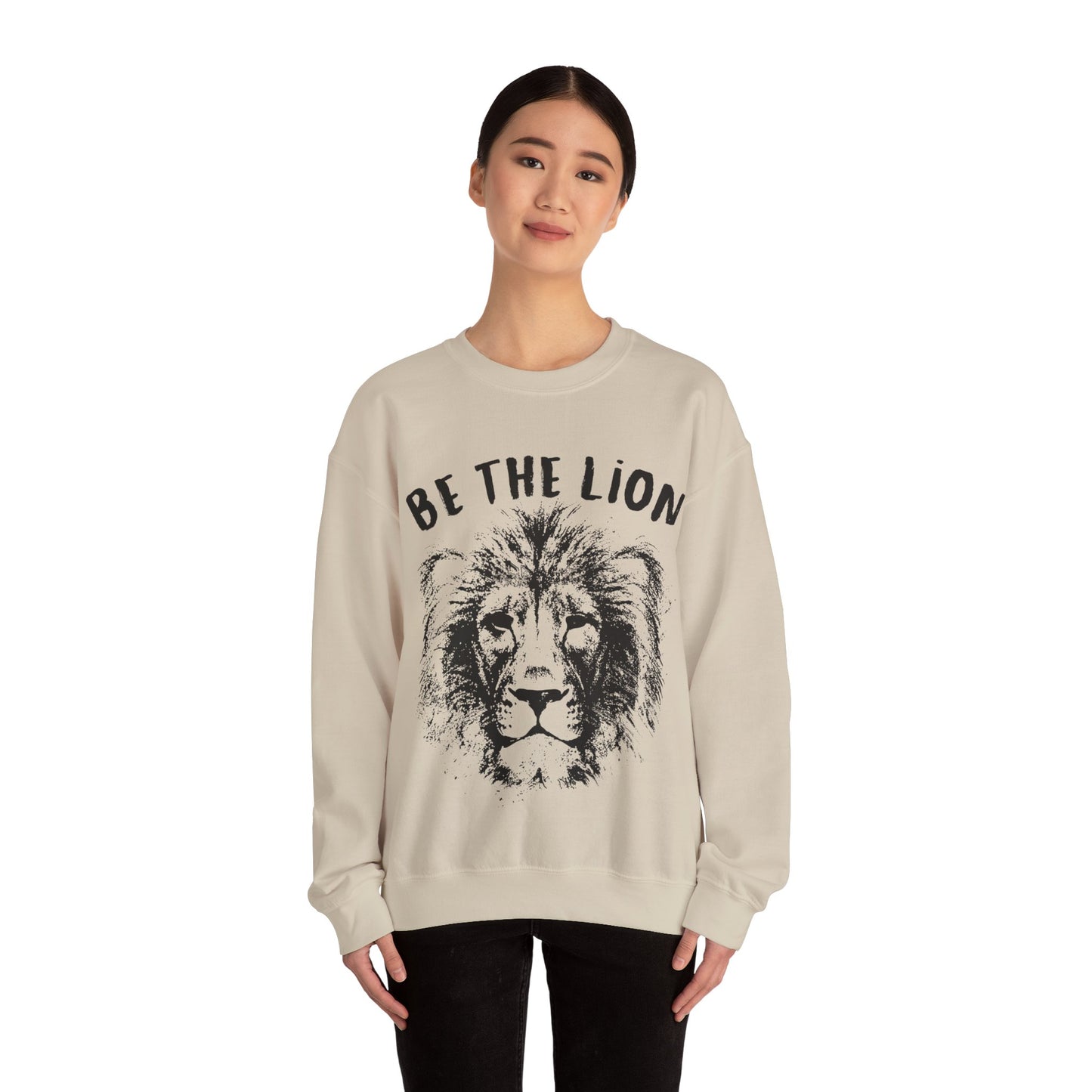 Be the Lion Unisex Heavy Blend™ Crewneck Sweatshirt