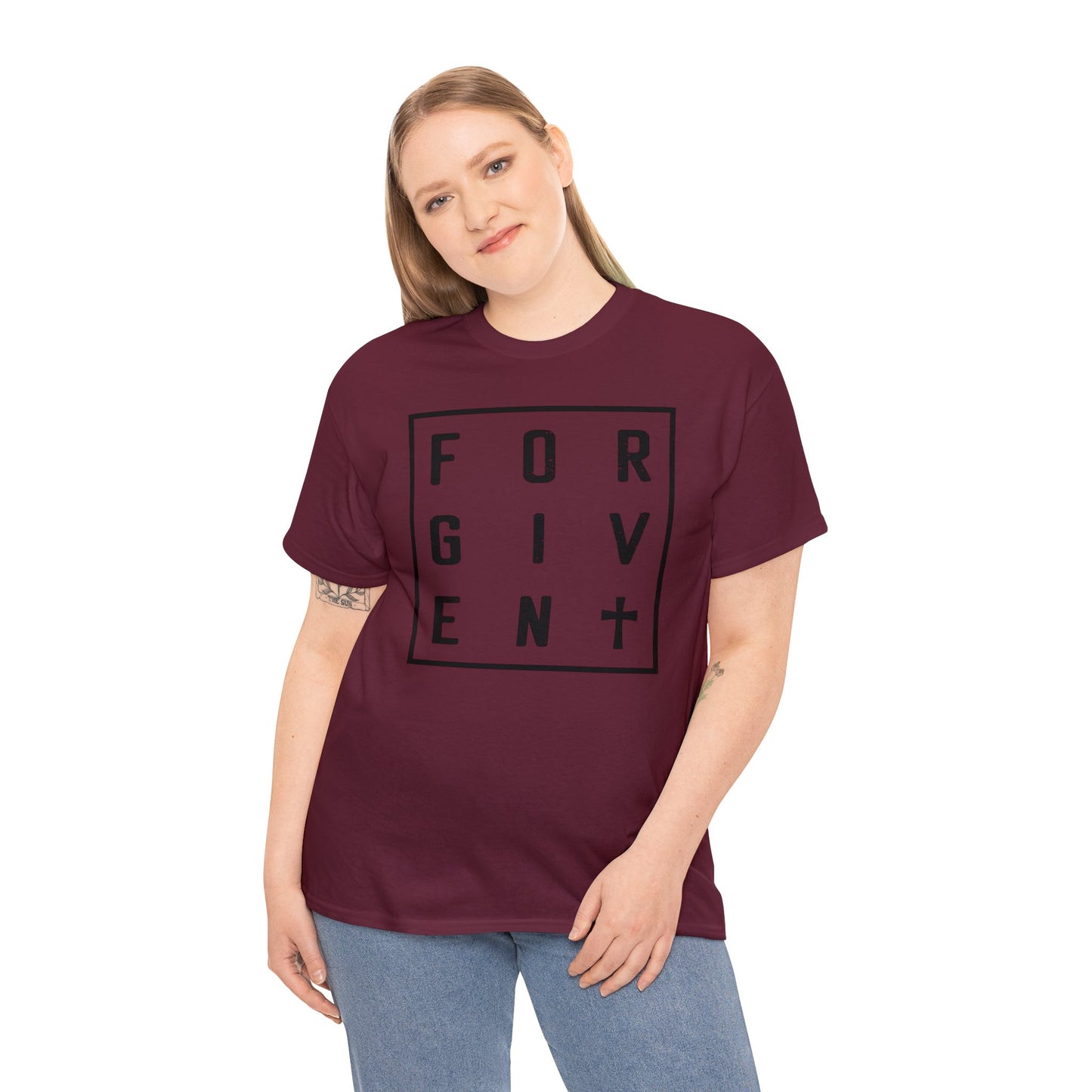 Forgiven Unisex Heavy Cotton Tee