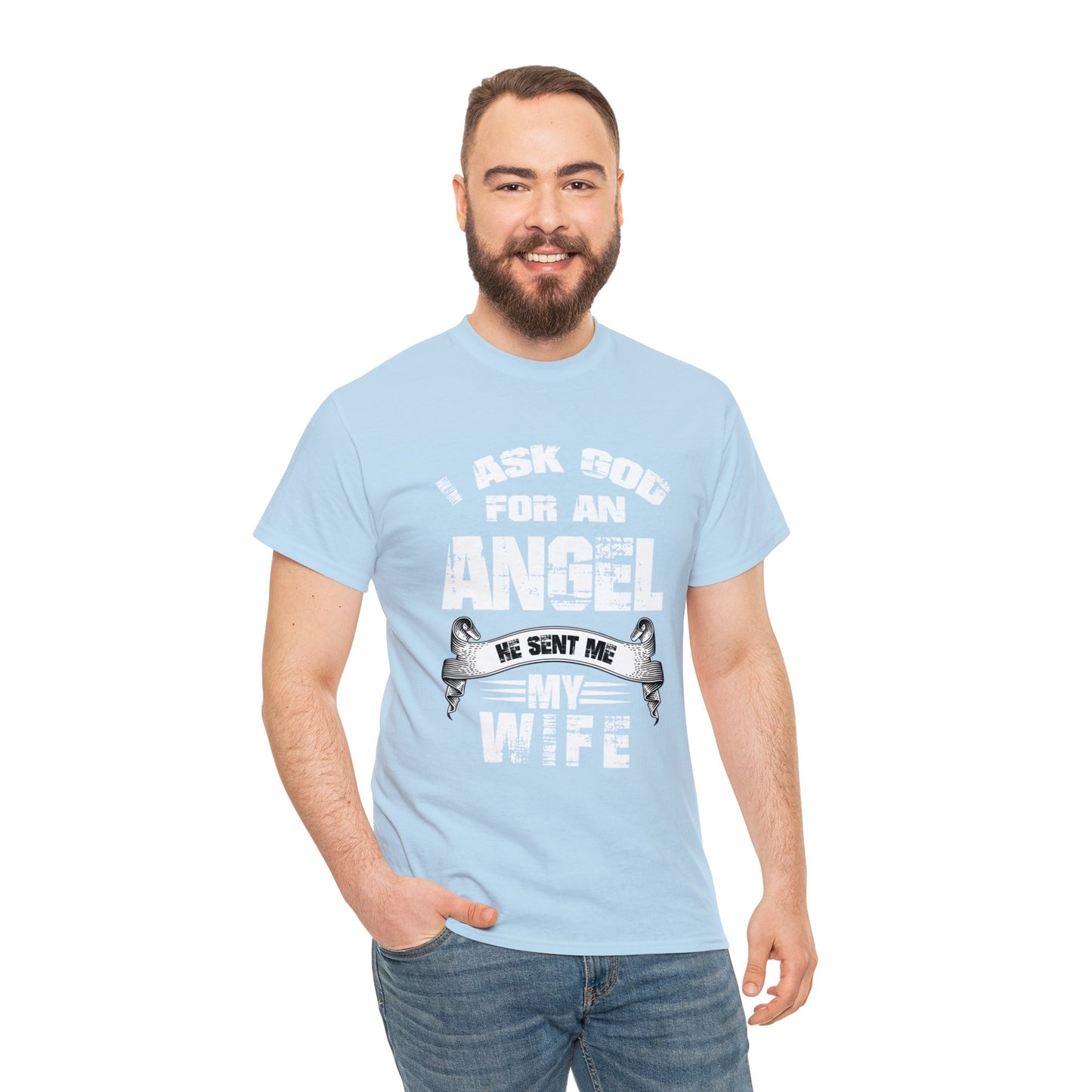 Wife Angel Unisex Heavy Cotton Tee