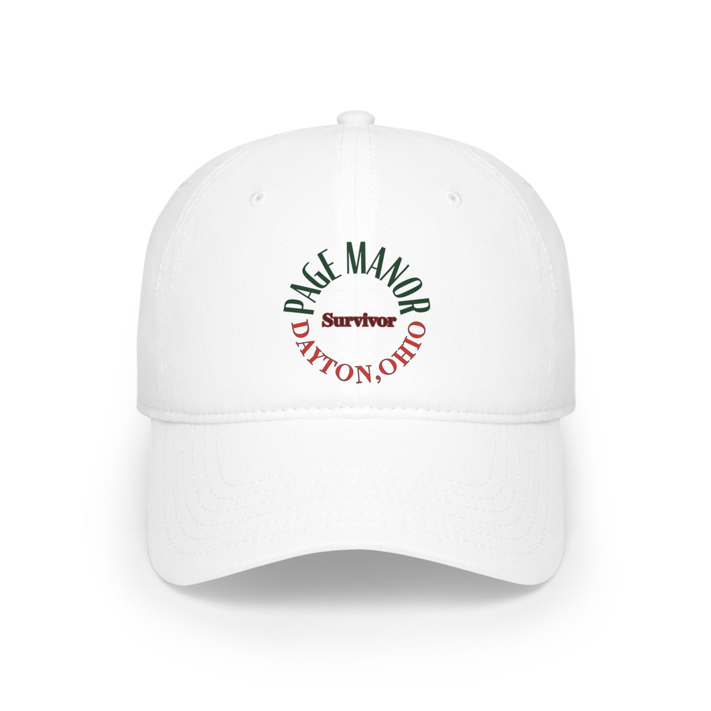 Page Manor Low Profile Baseball Cap