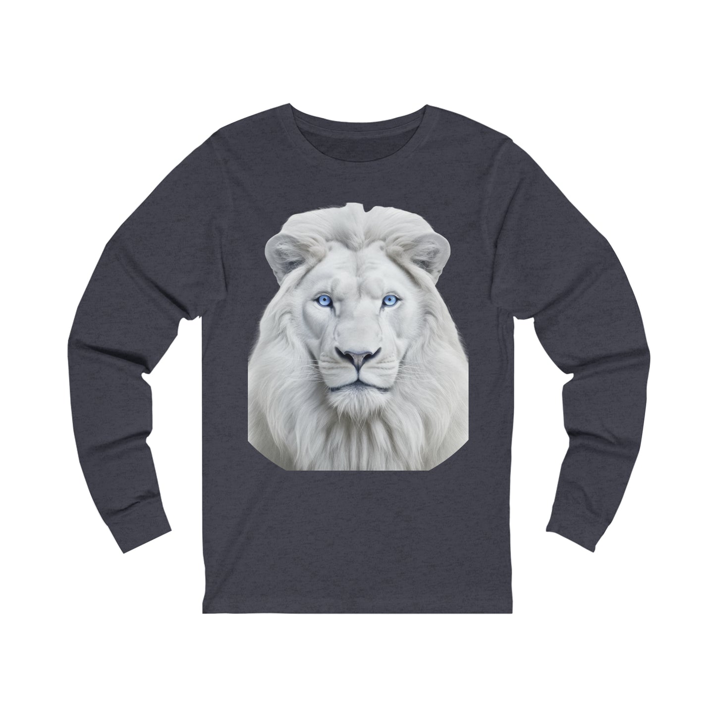 White Lion Unisex Jersey Long Sleeve Tee