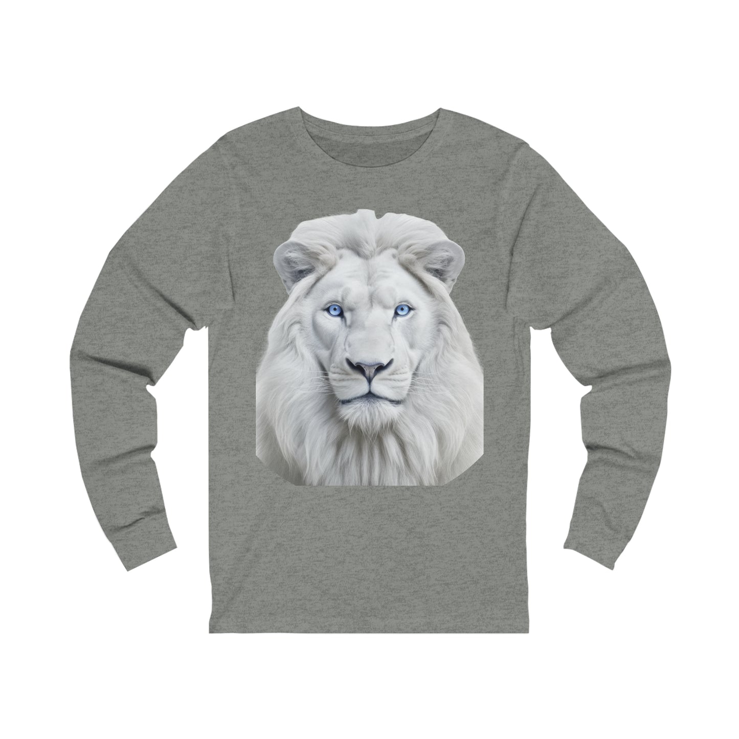 White Lion Unisex Jersey Long Sleeve Tee