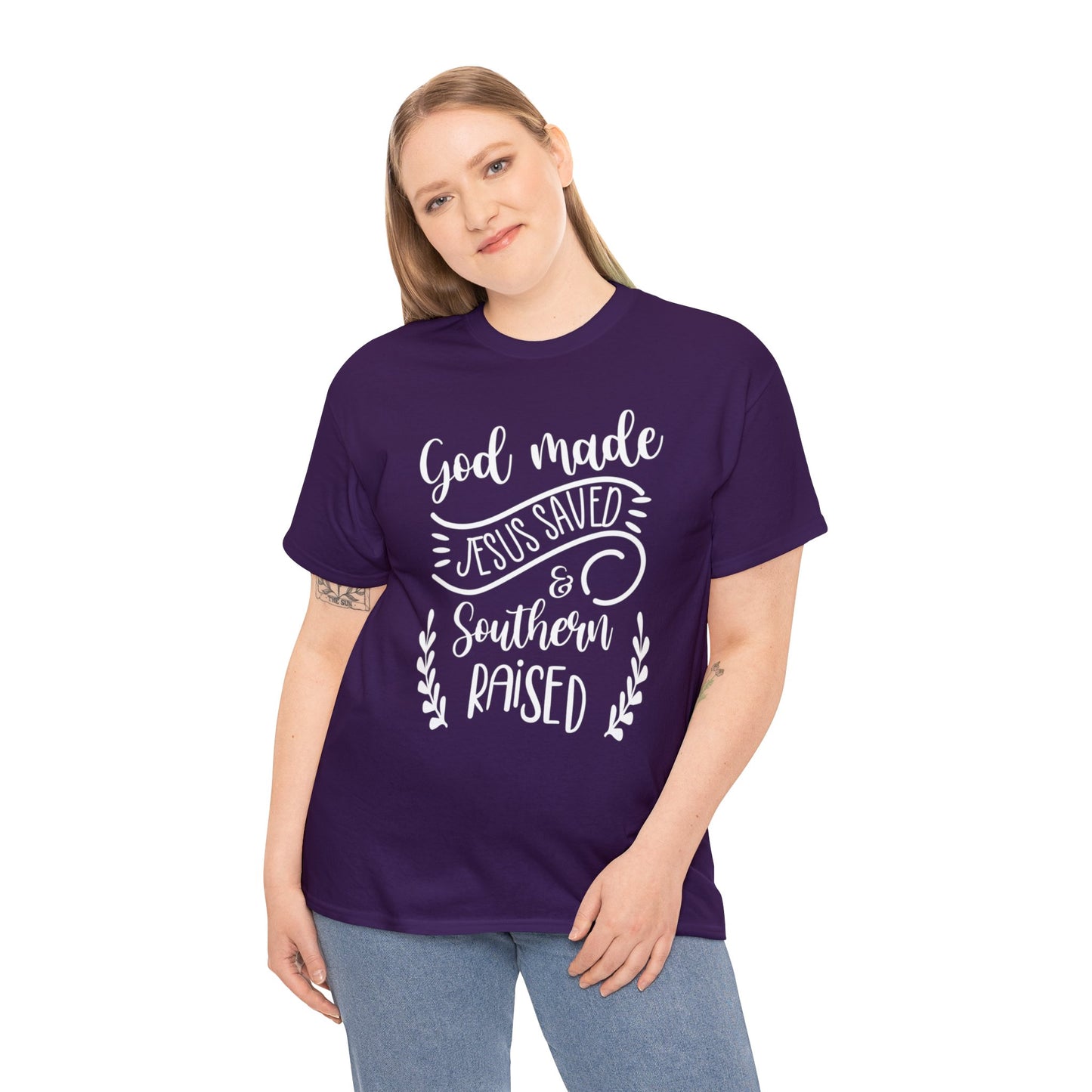 God Made Unisex Heavy Cotton Tee