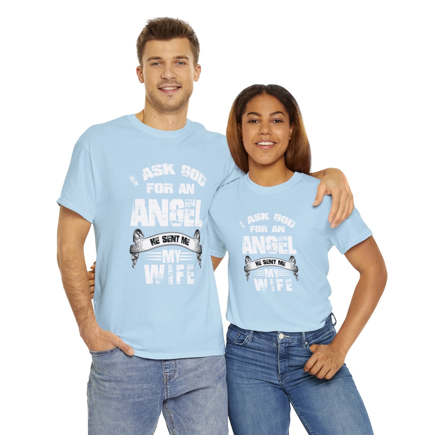 Wife Angel Unisex Heavy Cotton Tee