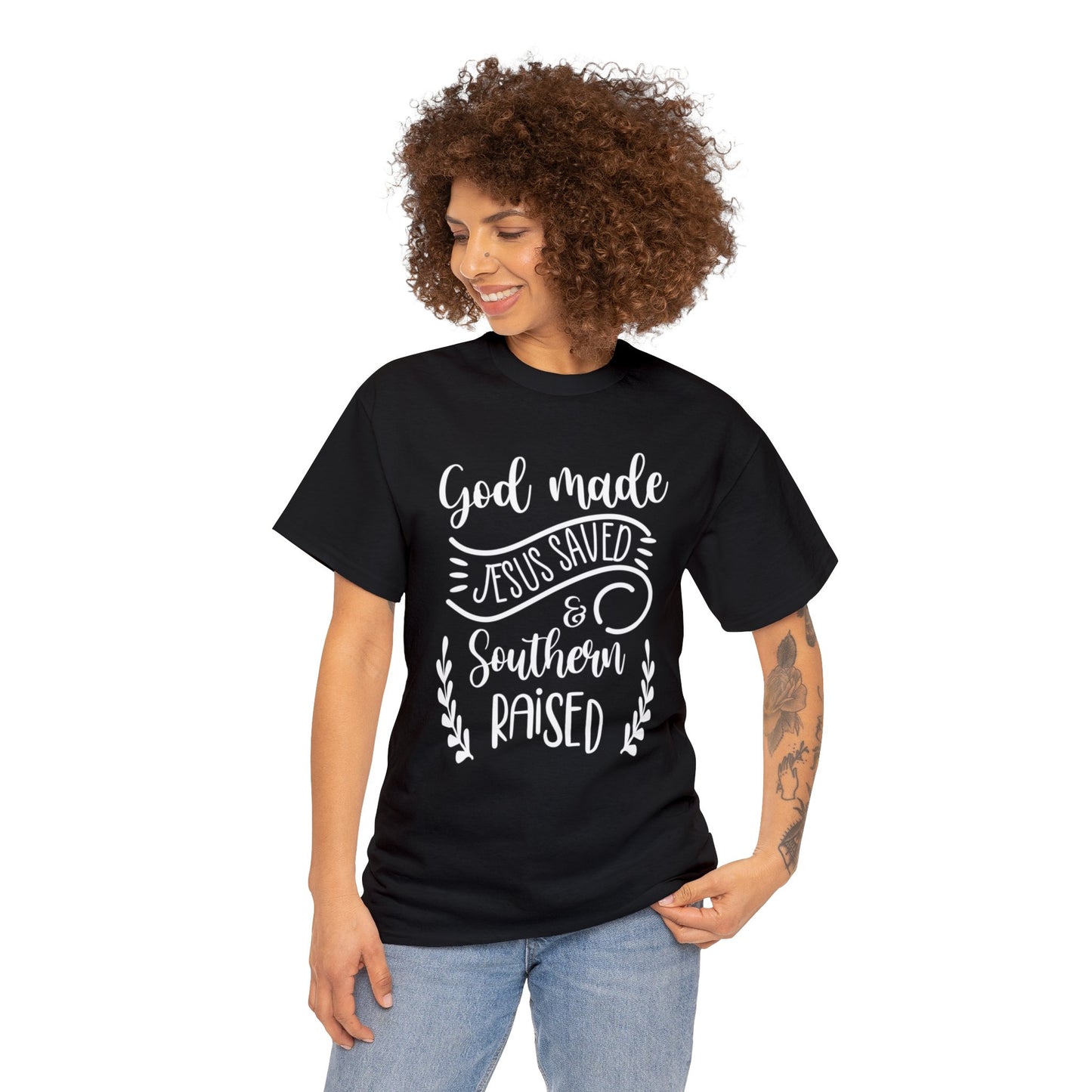 God Made Unisex Heavy Cotton Tee