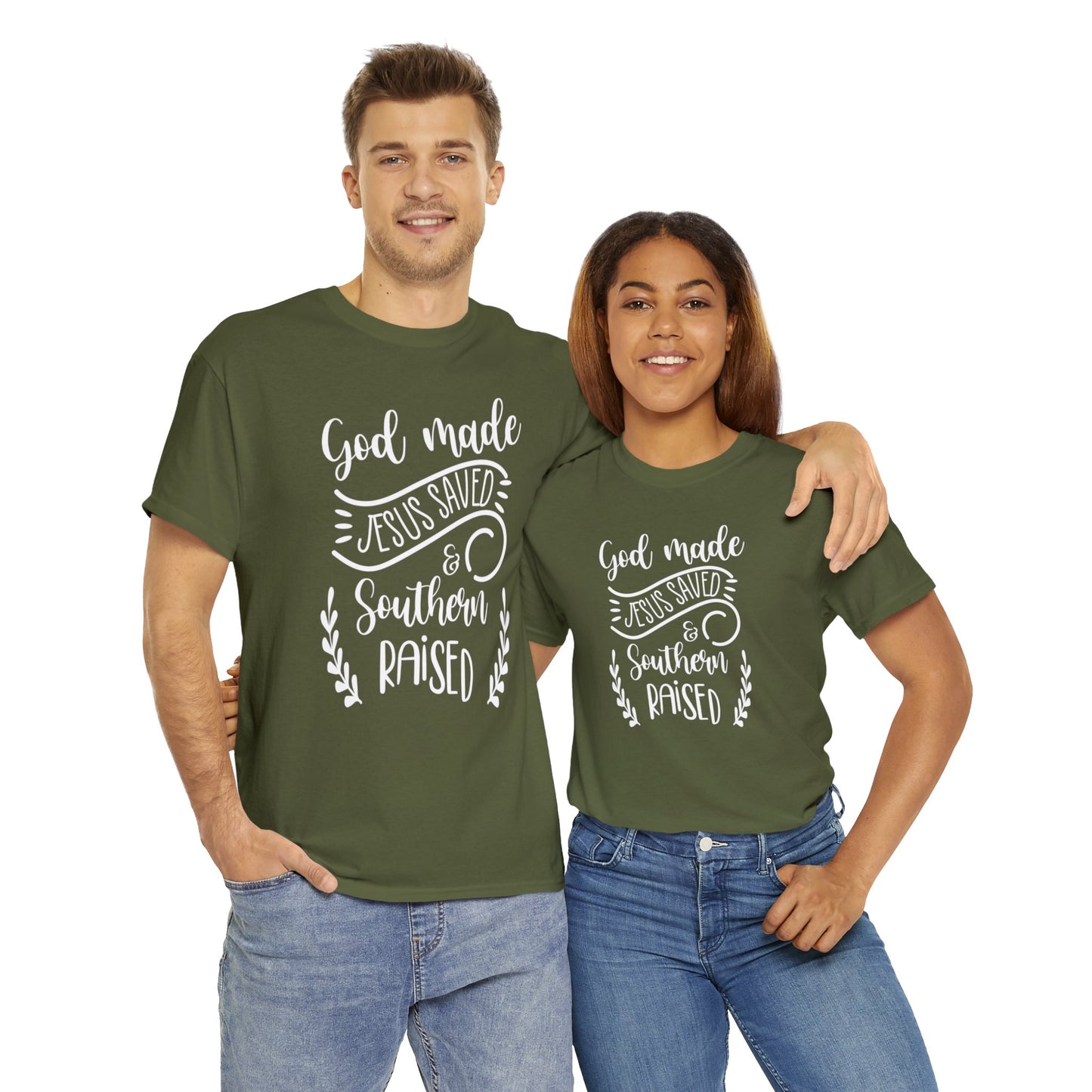 God Made Unisex Heavy Cotton Tee