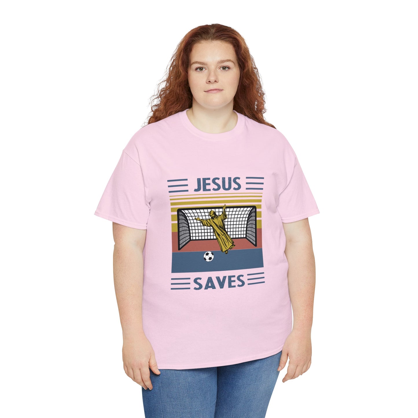 Jesus Saves Unisex Heavy Cotton Tee