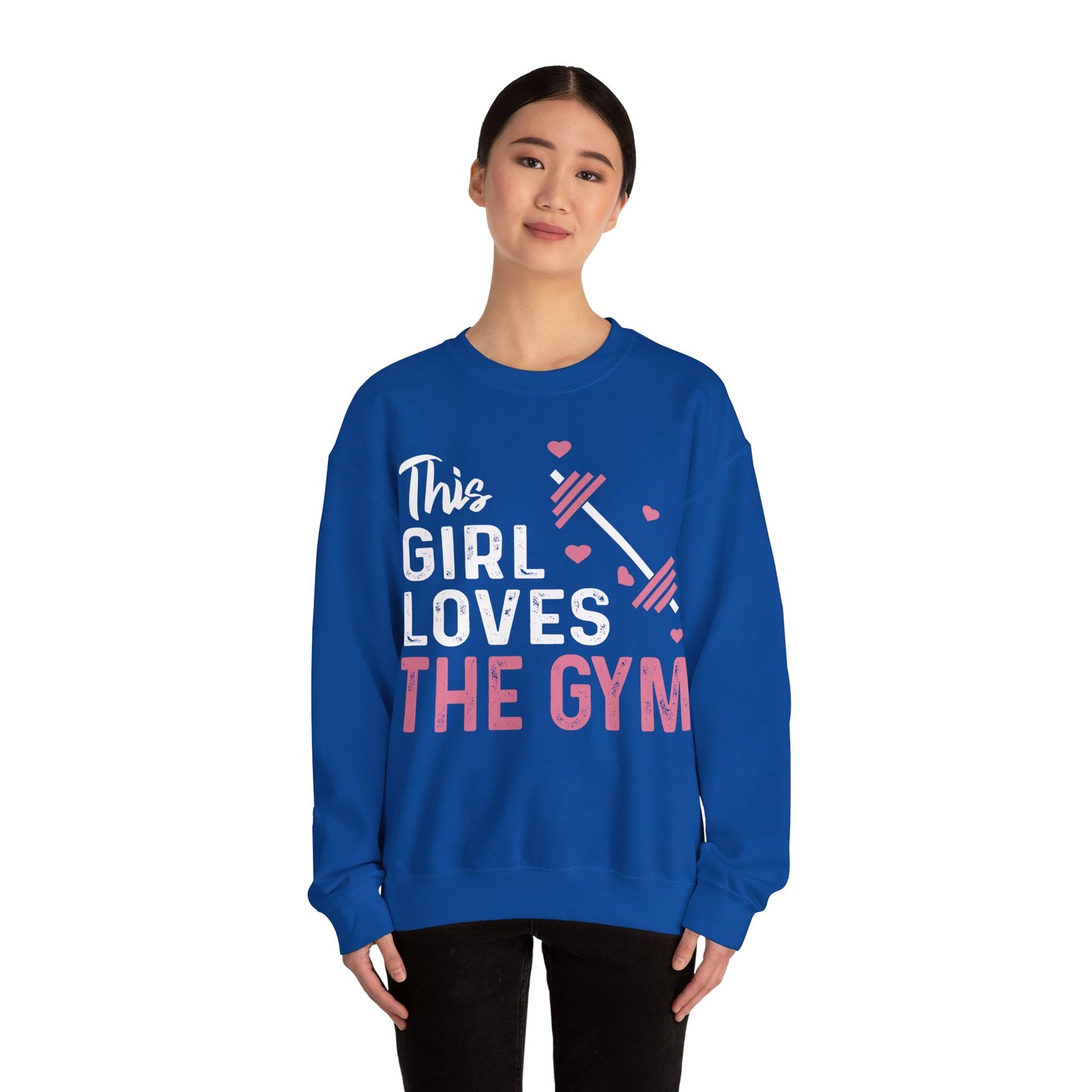 This Girl Loves Unisex Heavy Blend™ Crewneck Sweatshirt