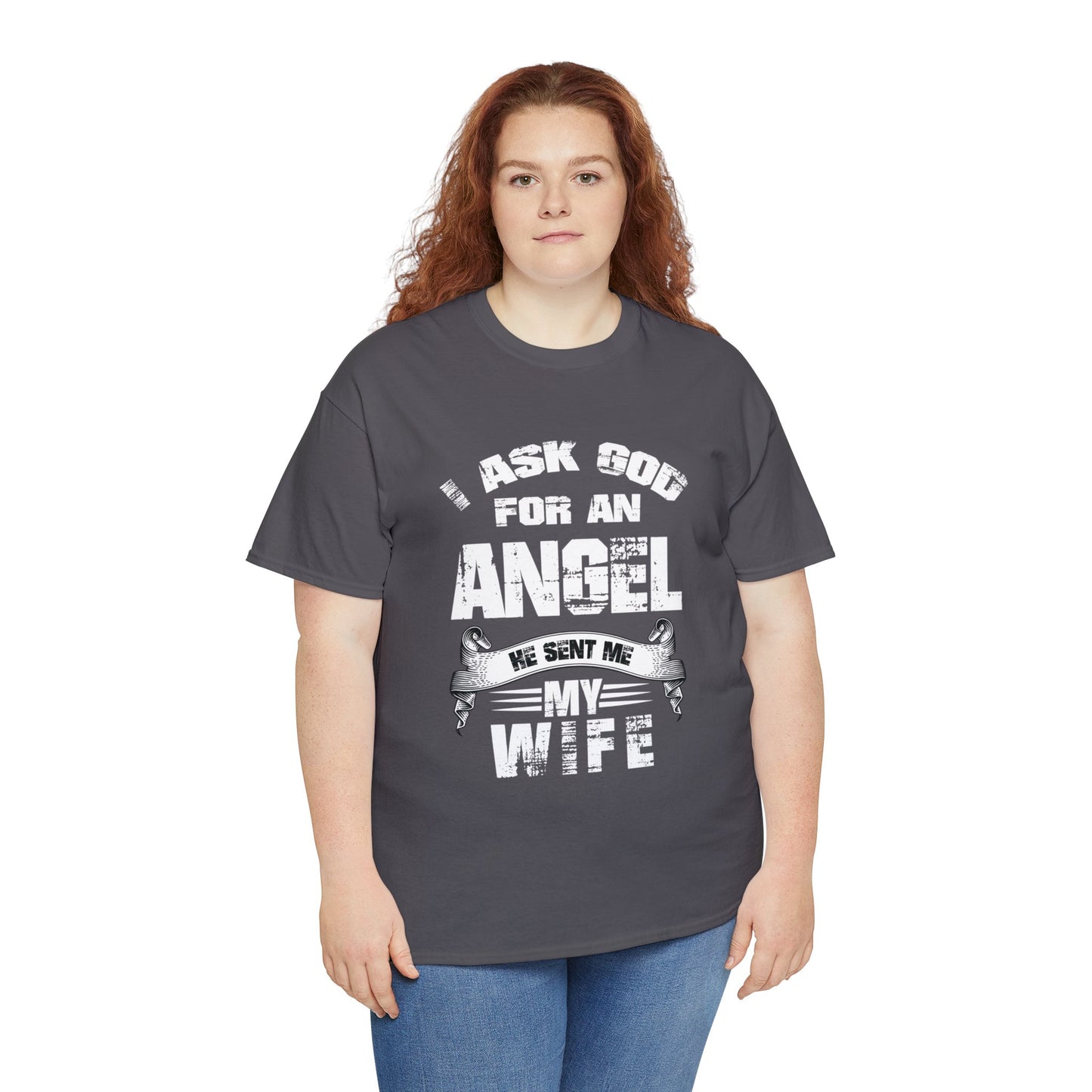 Wife Angel Unisex Heavy Cotton Tee