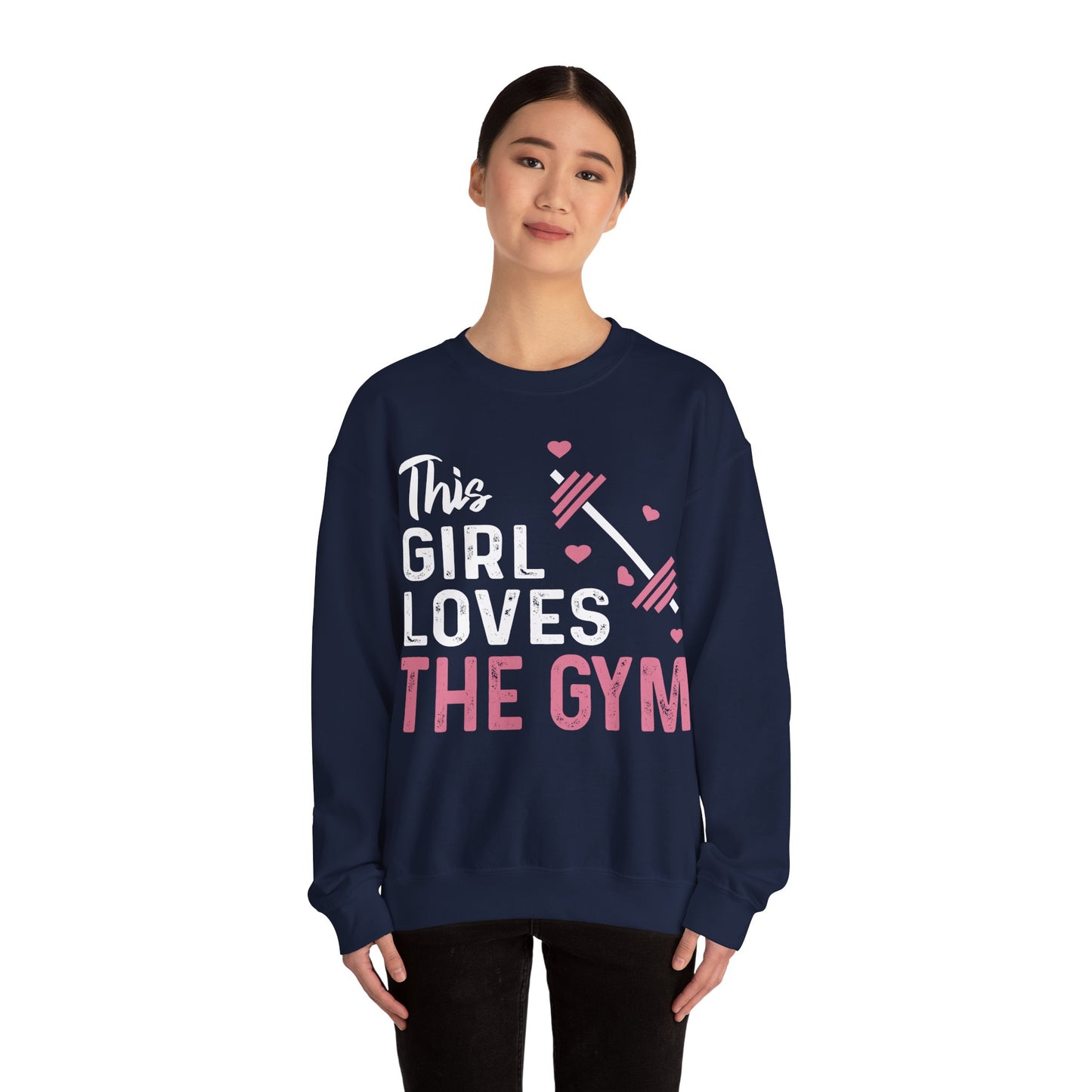 This Girl Loves Unisex Heavy Blend™ Crewneck Sweatshirt