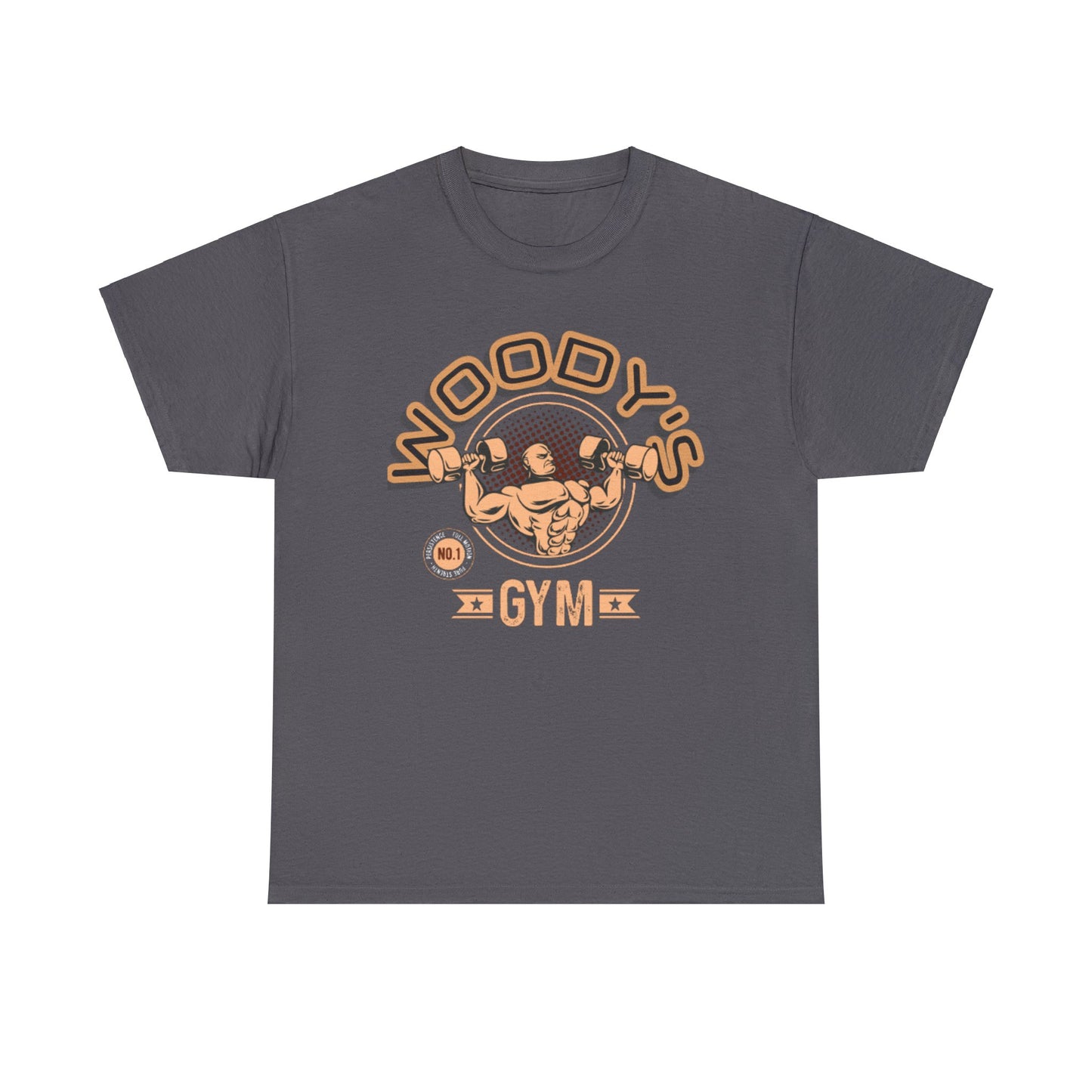 Woody's Gym Unisex Heavy Cotton Tee