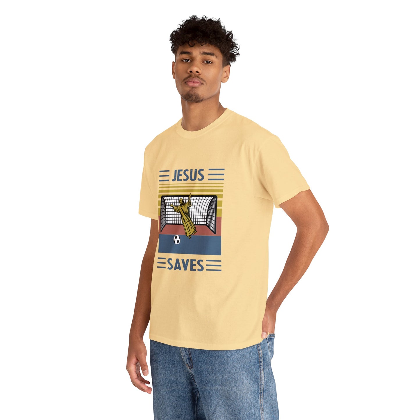 Jesus Saves Unisex Heavy Cotton Tee