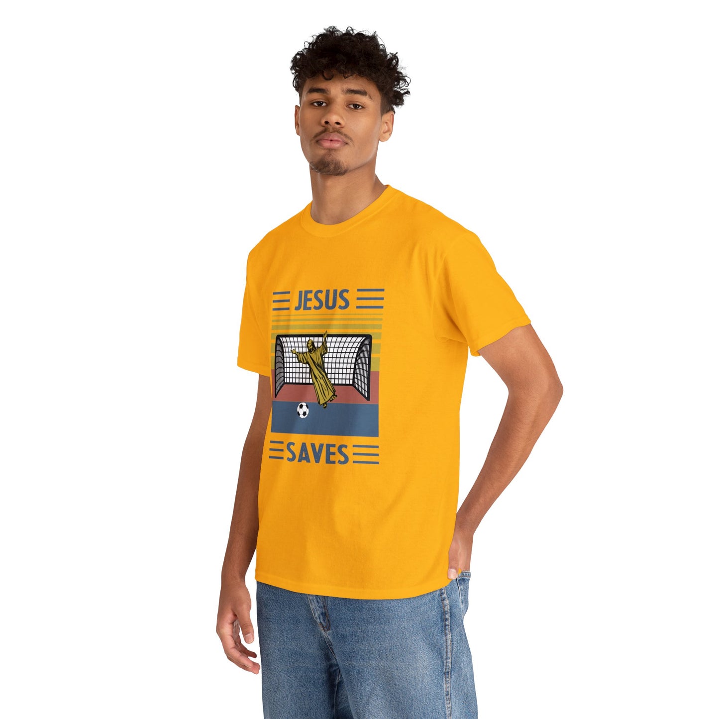 Jesus Saves Unisex Heavy Cotton Tee