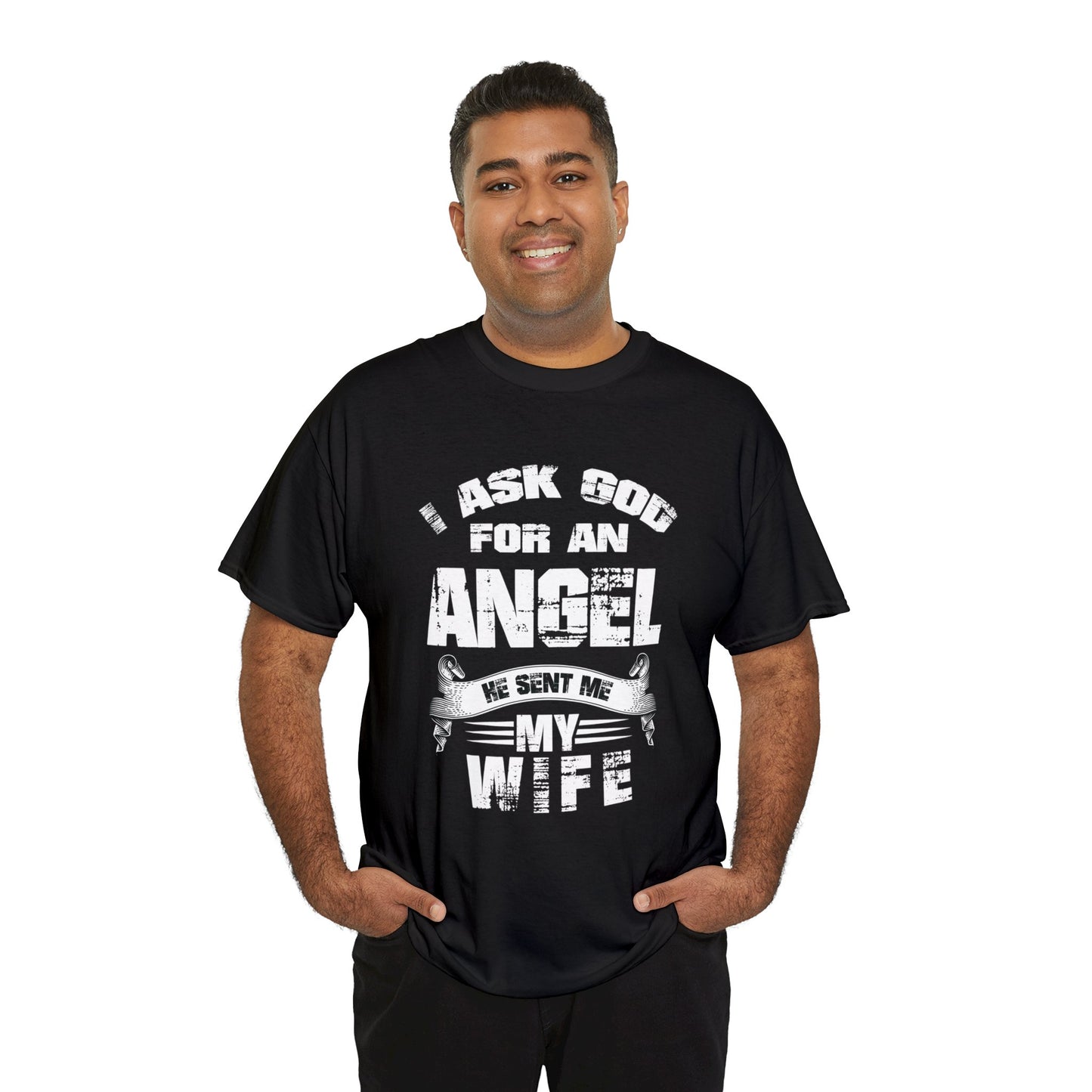 Wife Angel Unisex Heavy Cotton Tee