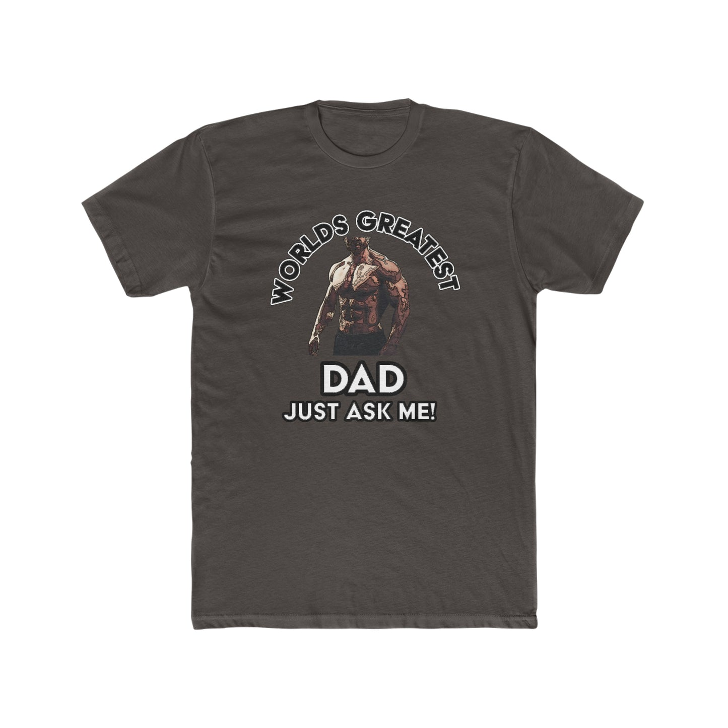 World's Greatest Dad Cotton Crew Tee