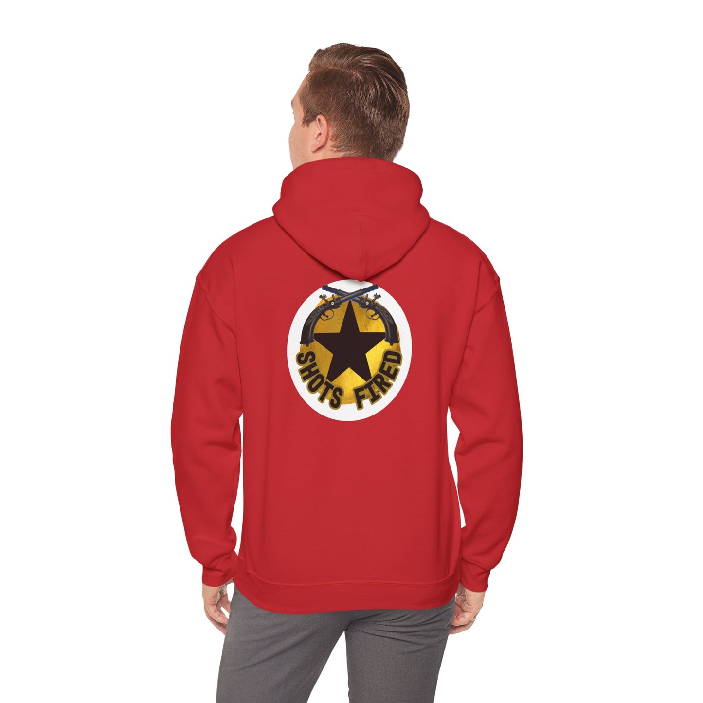 Shots Fired Heavy Blend™ Hooded Sweatshirt