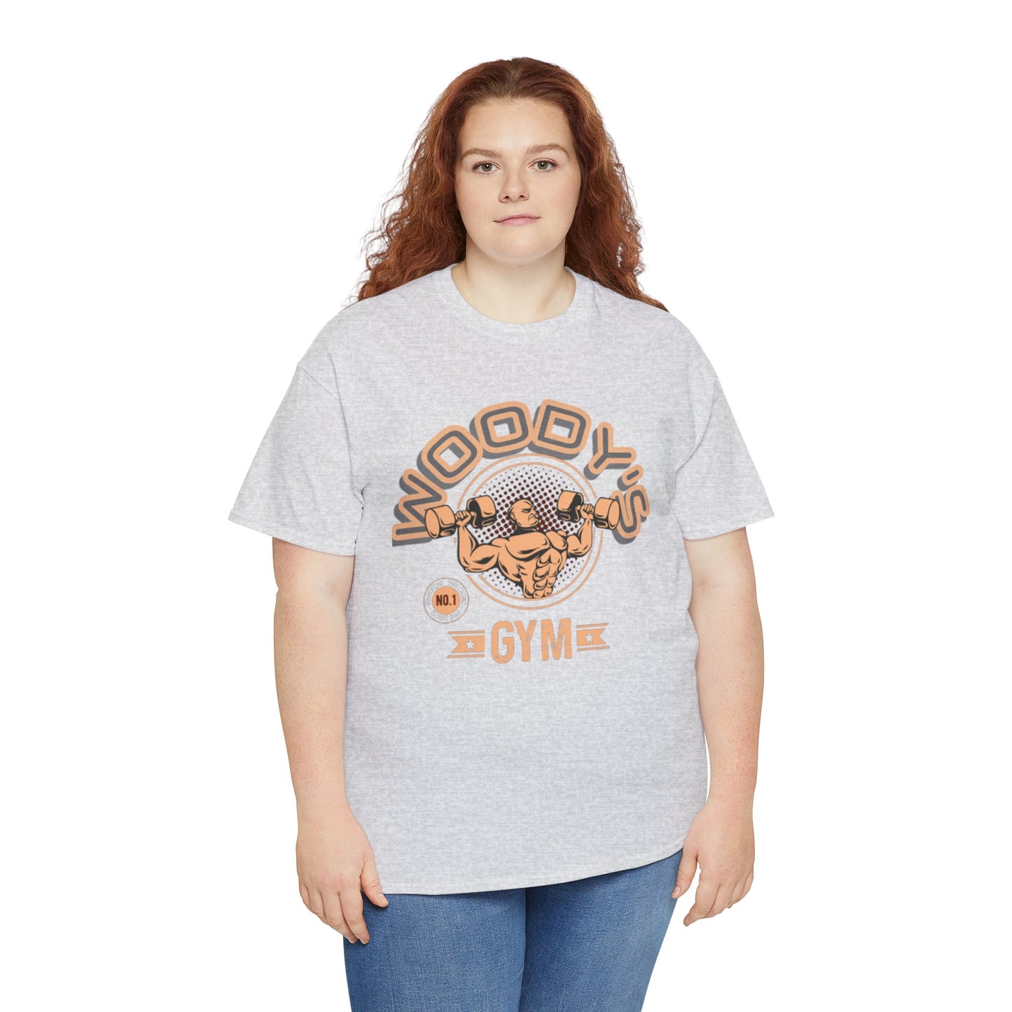 Woody's Gym Unisex Heavy Cotton Tee