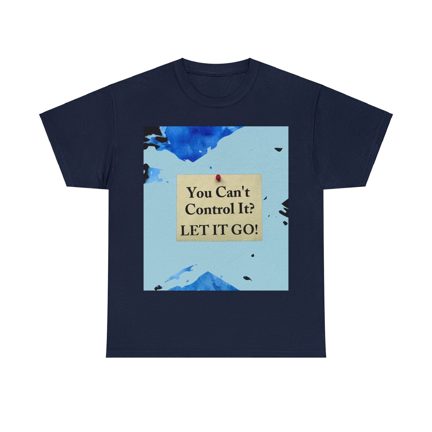 let it go Unisex Heavy Cotton Tee