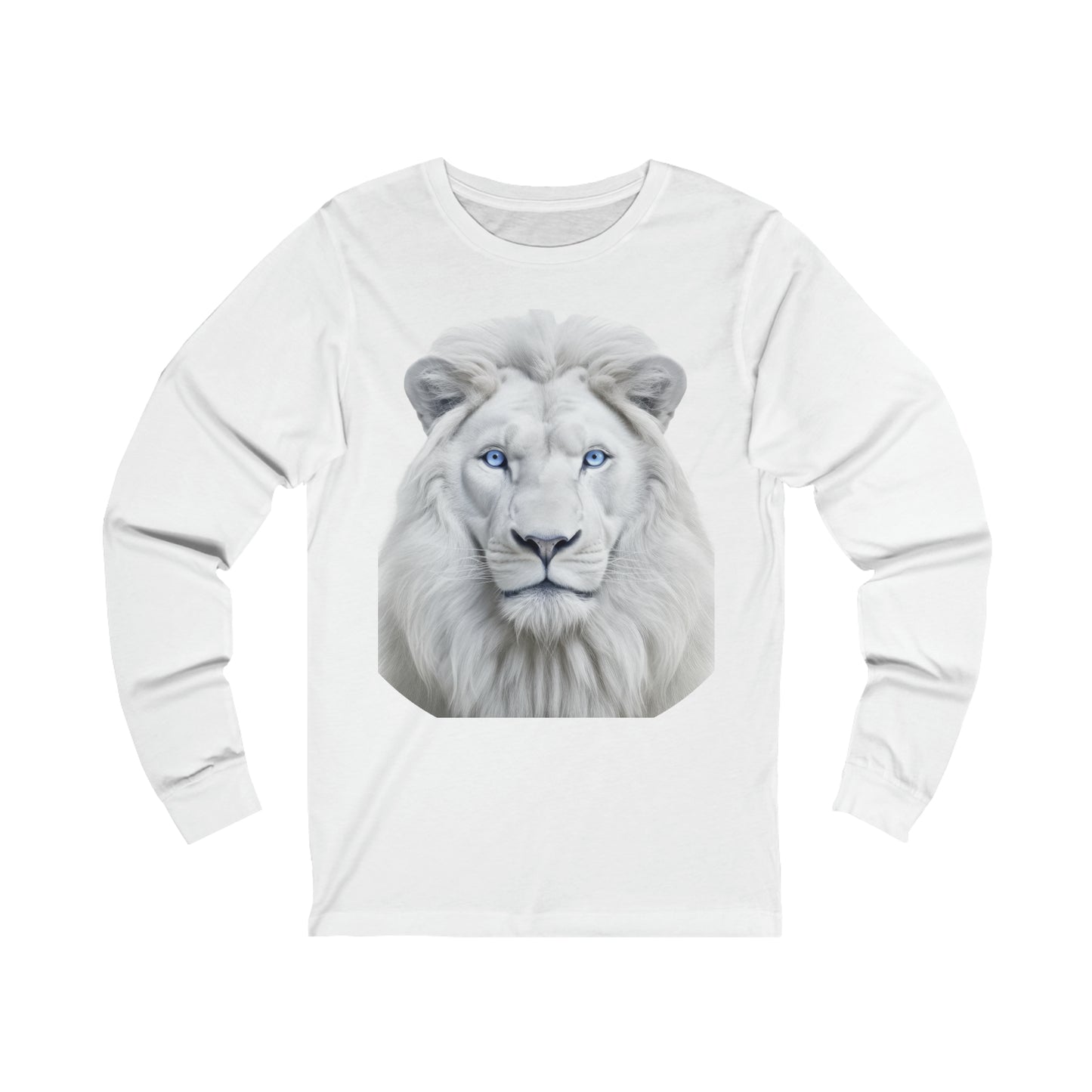 White Lion Unisex Jersey Long Sleeve Tee