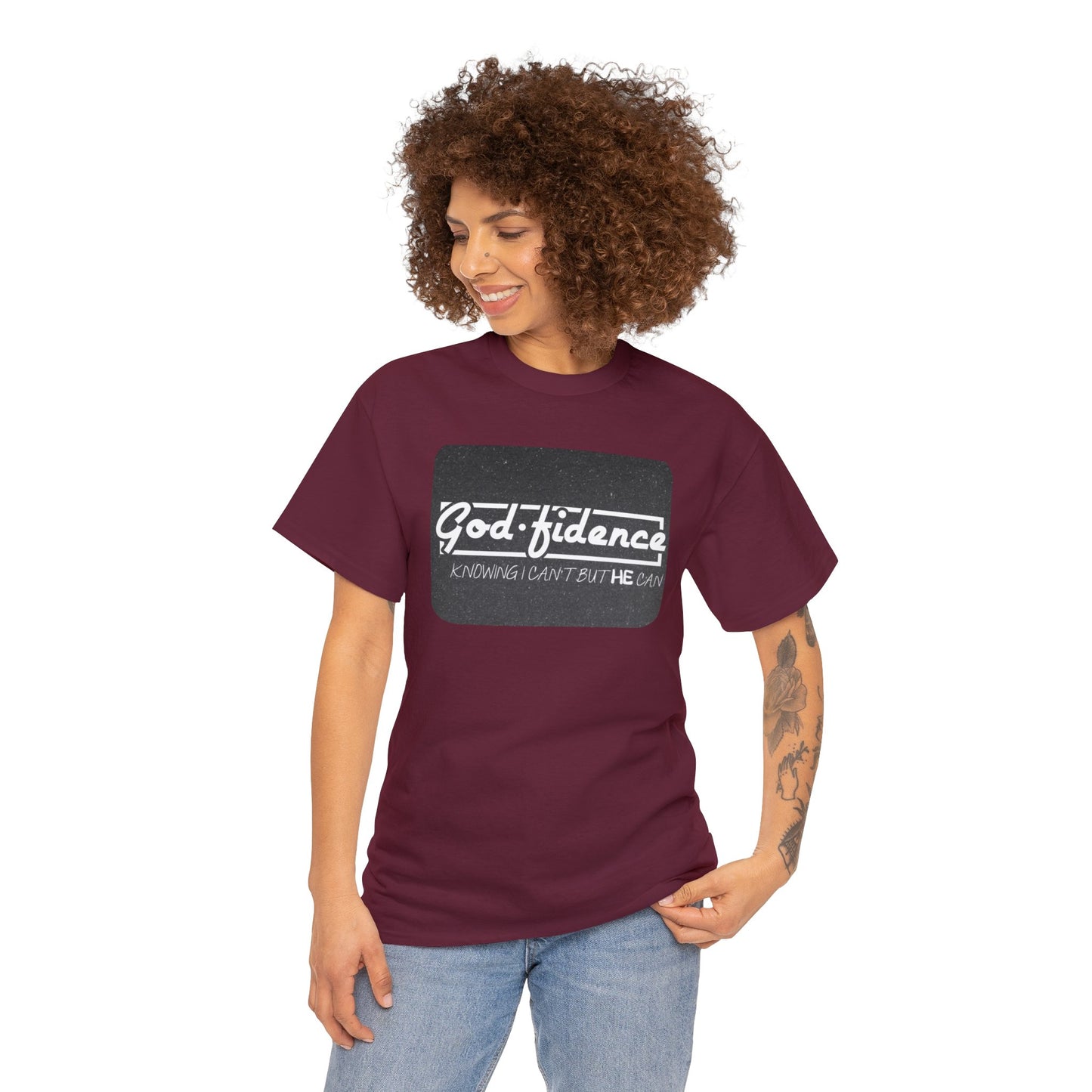Godfidence Unisex Heavy Cotton Tee