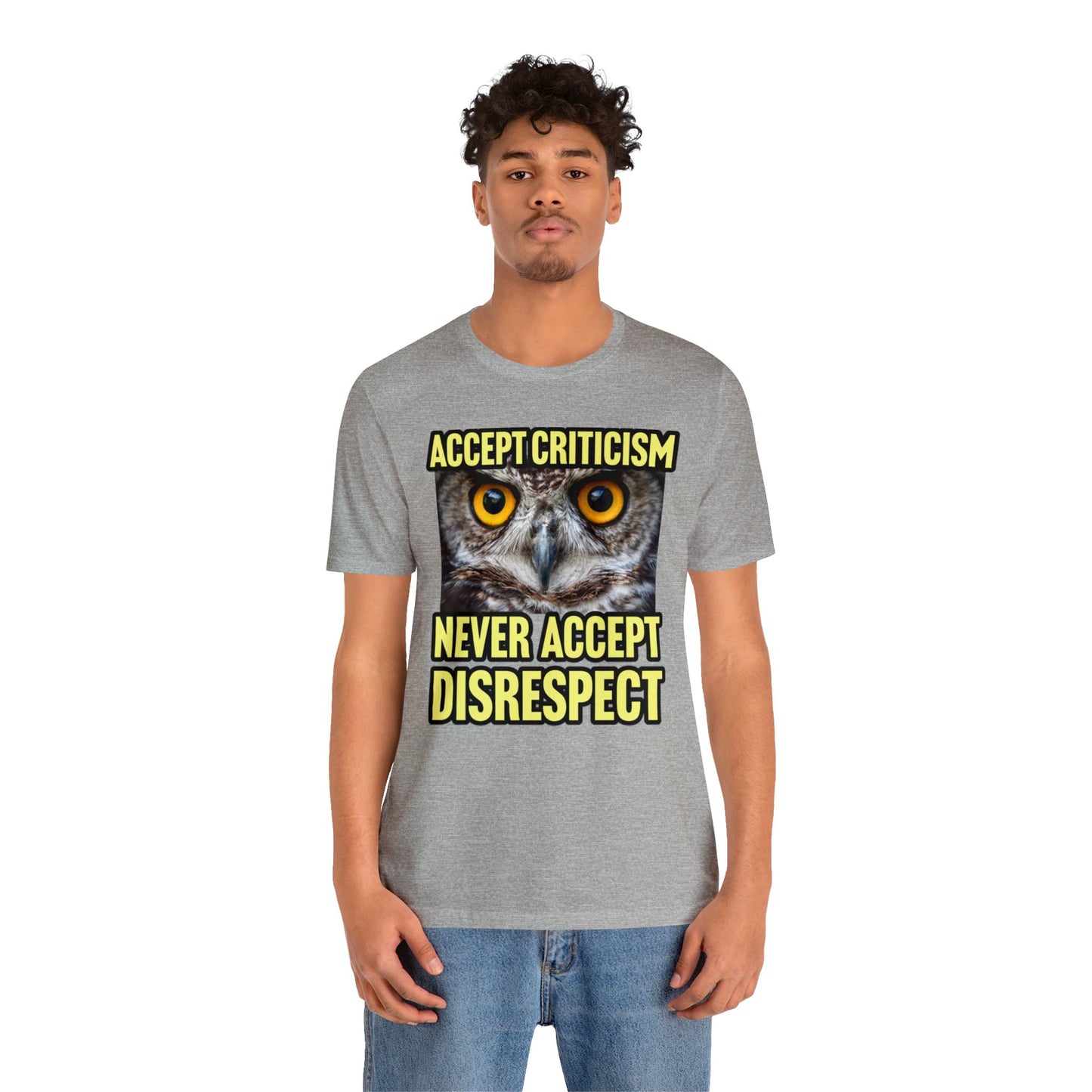 Accept Unisex Jersey Short Sleeve Tee