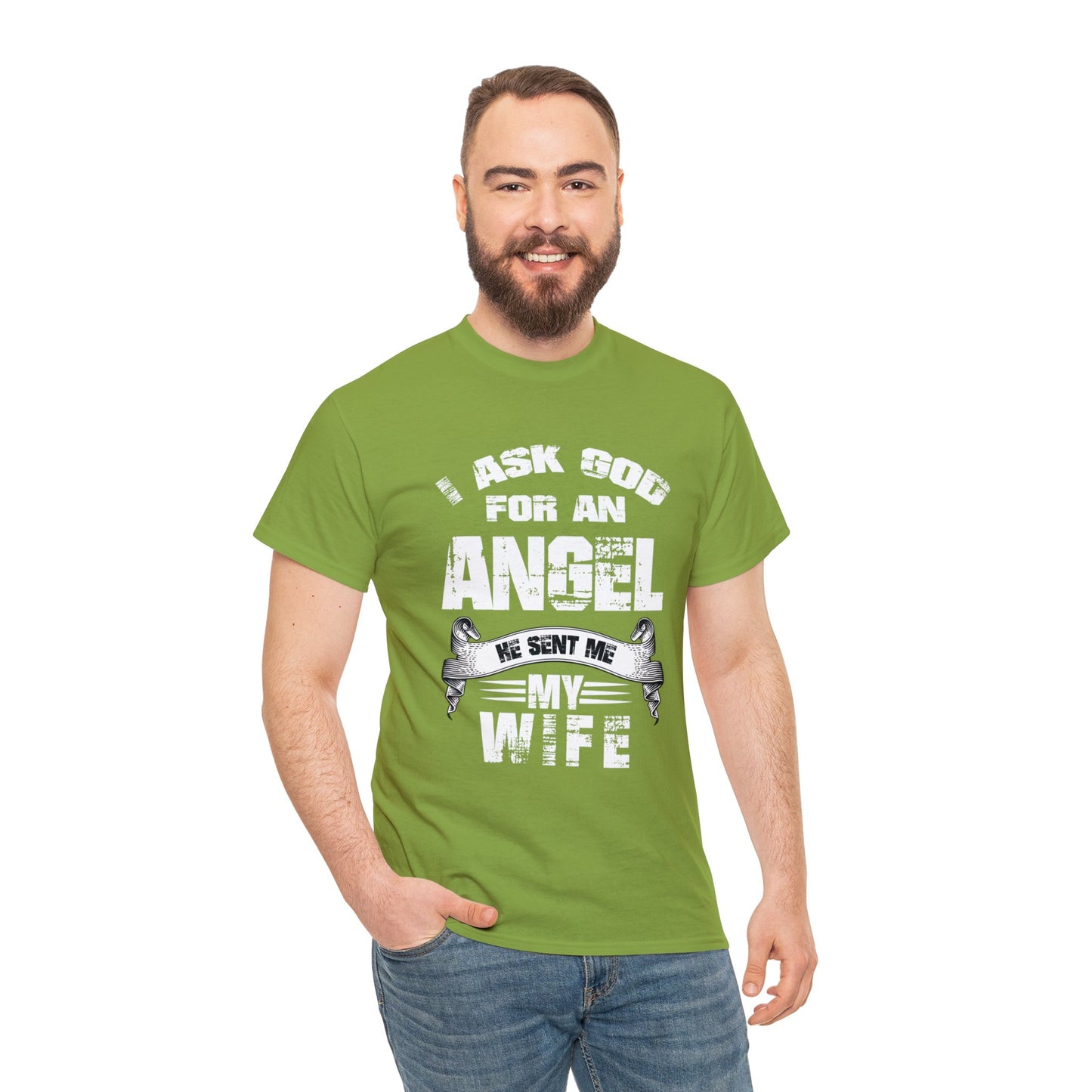 Wife Angel Unisex Heavy Cotton Tee