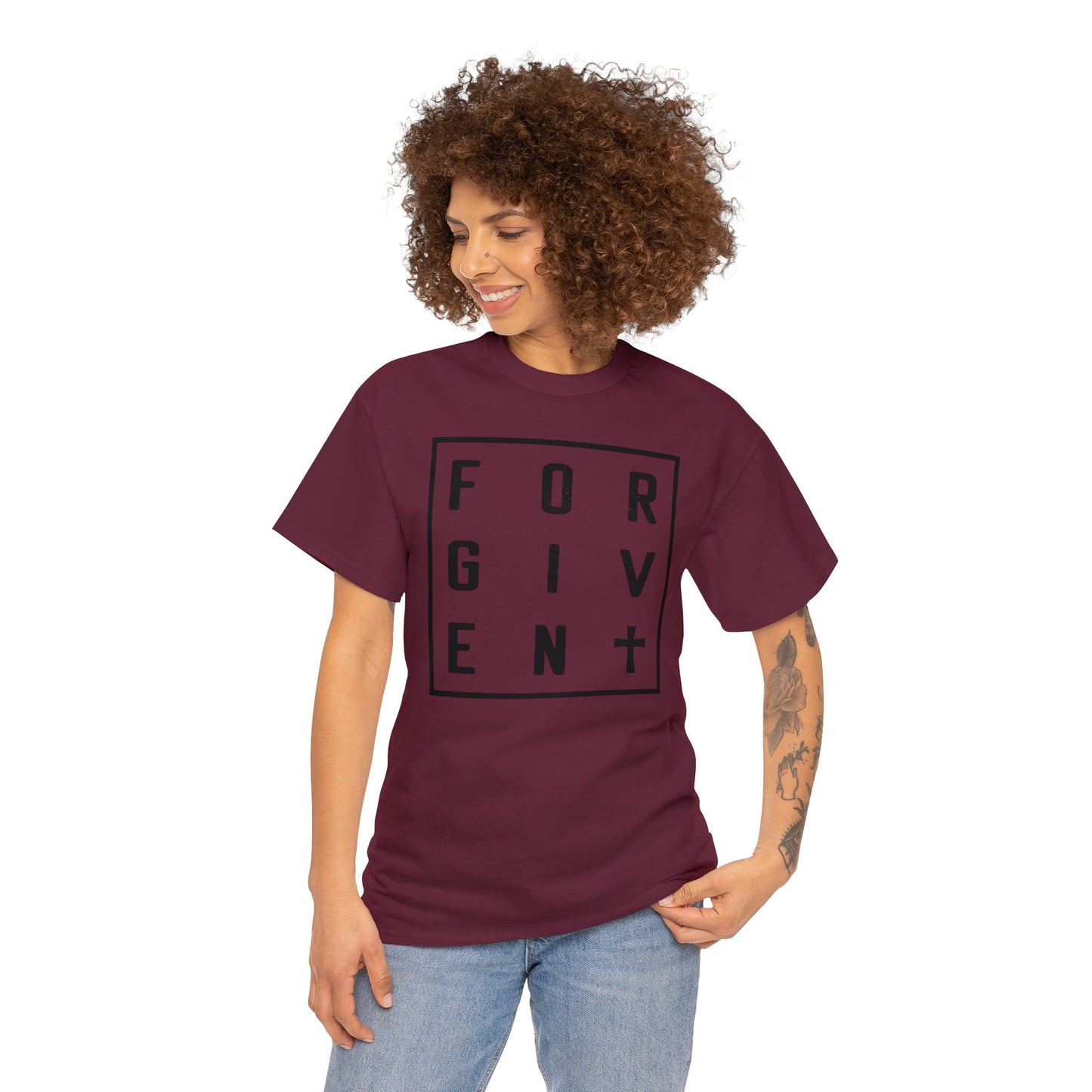 Forgiven Unisex Heavy Cotton Tee