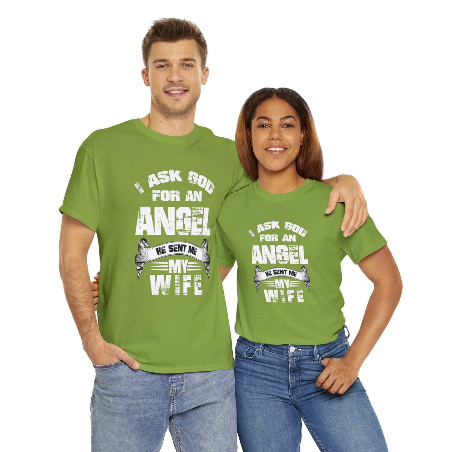 Wife Angel Unisex Heavy Cotton Tee