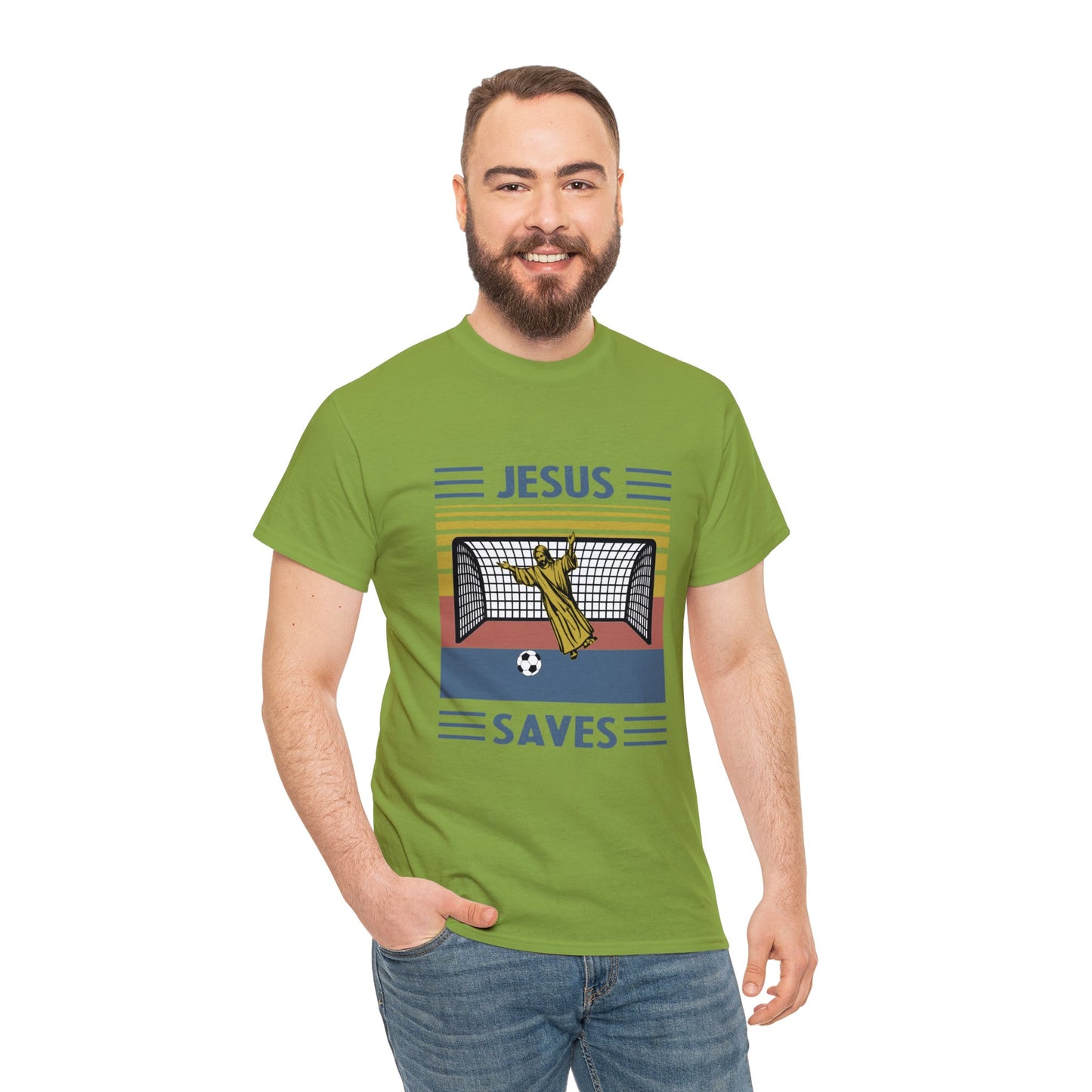 Jesus Saves Unisex Heavy Cotton Tee