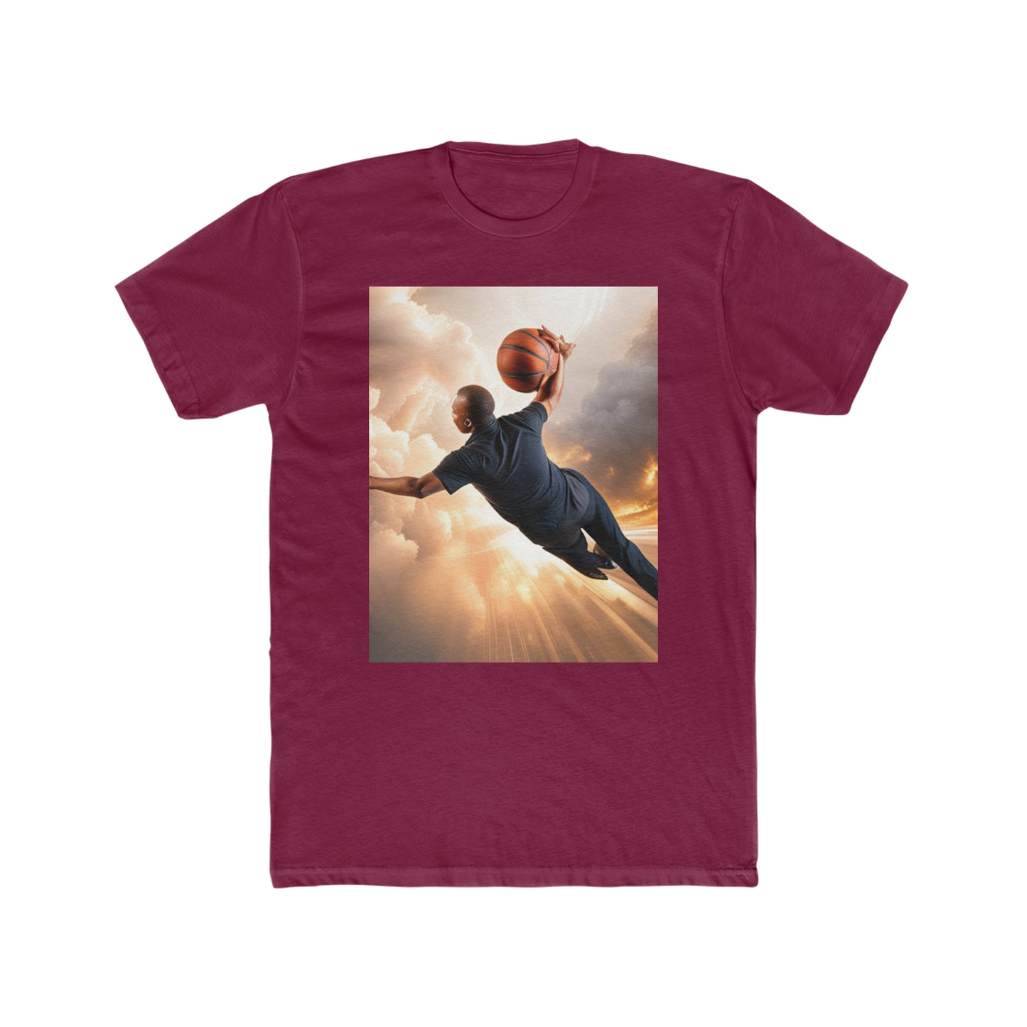 Men's Basketball Cotton Crew Tee