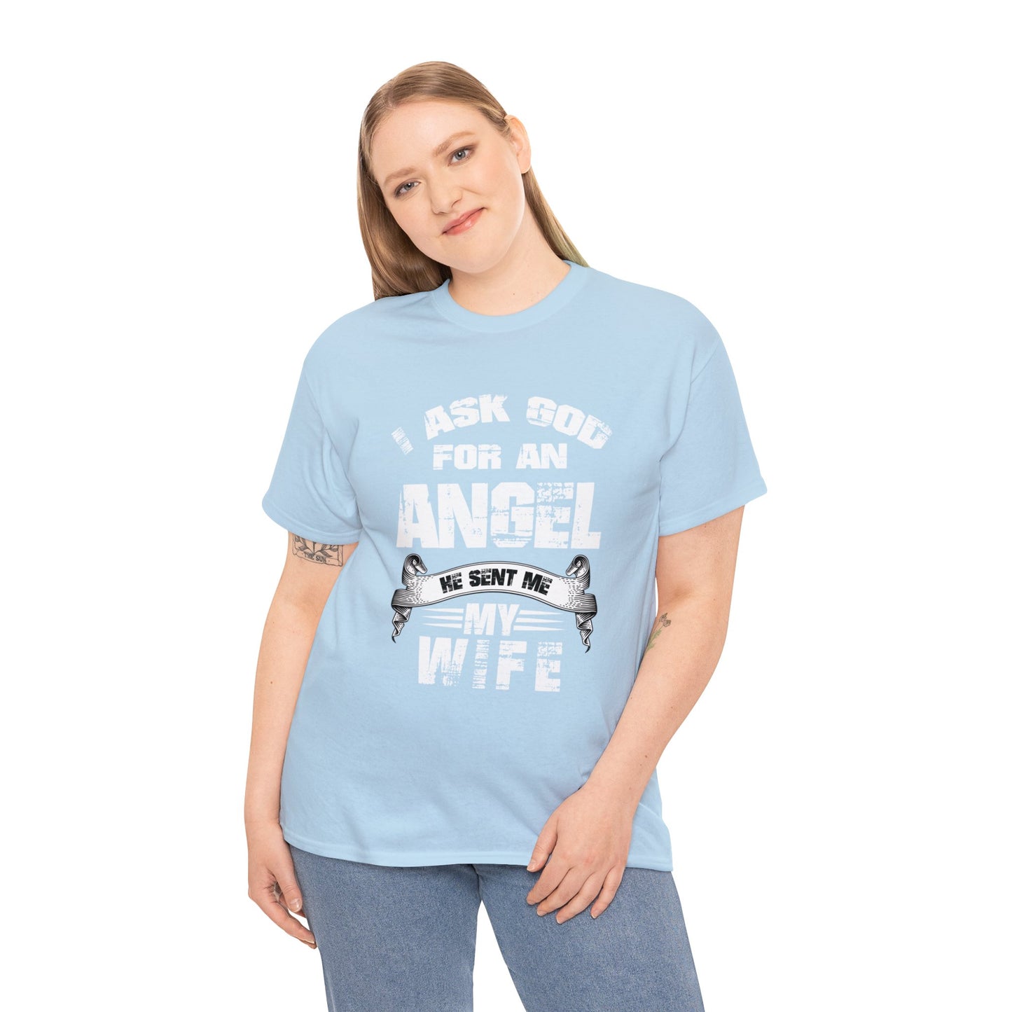 Wife Angel Unisex Heavy Cotton Tee