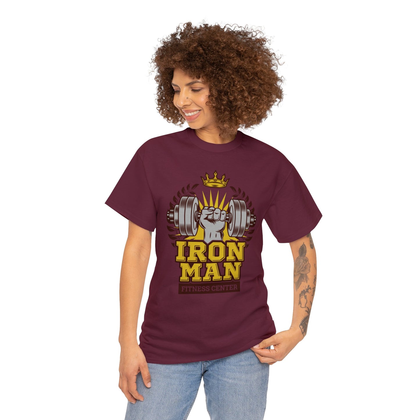 Iron Man Unisex Heavy Cotton Tee