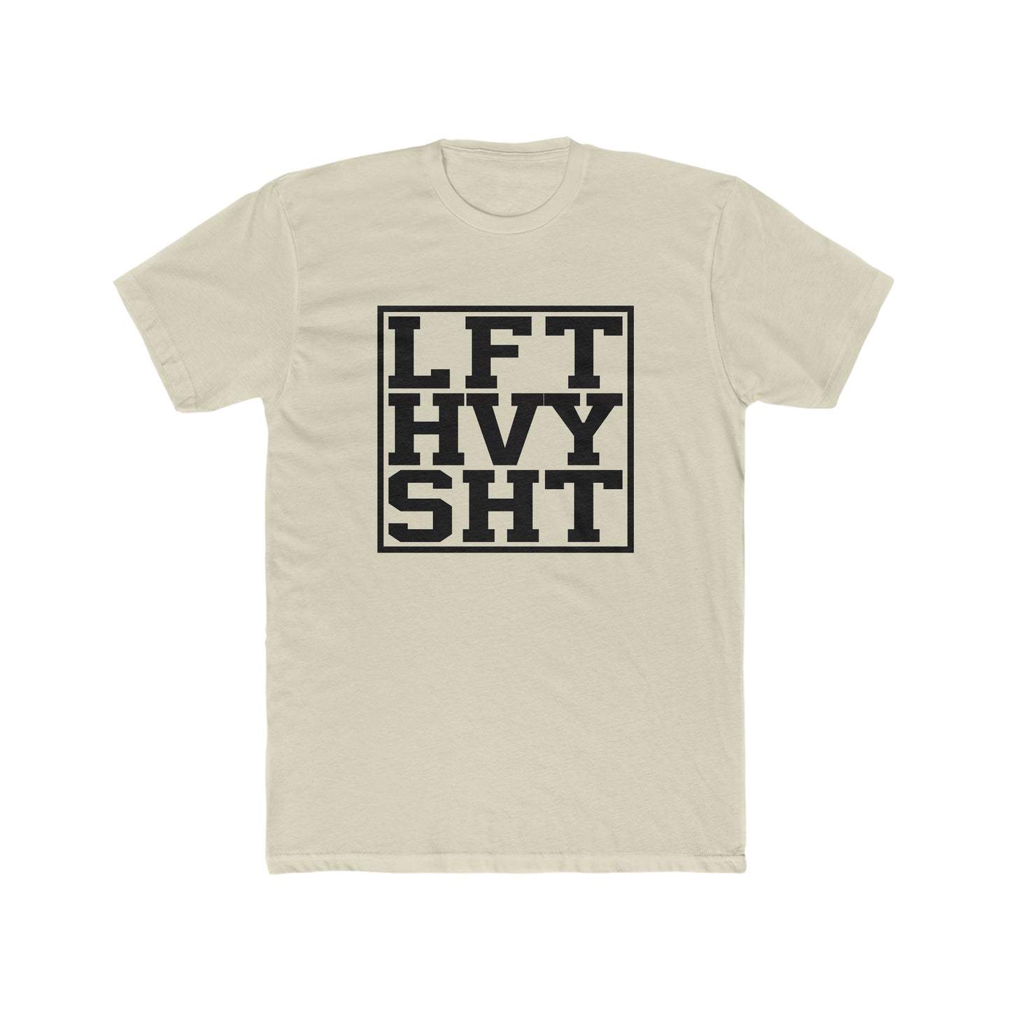 Lift Heavy Cotton Crew Tee