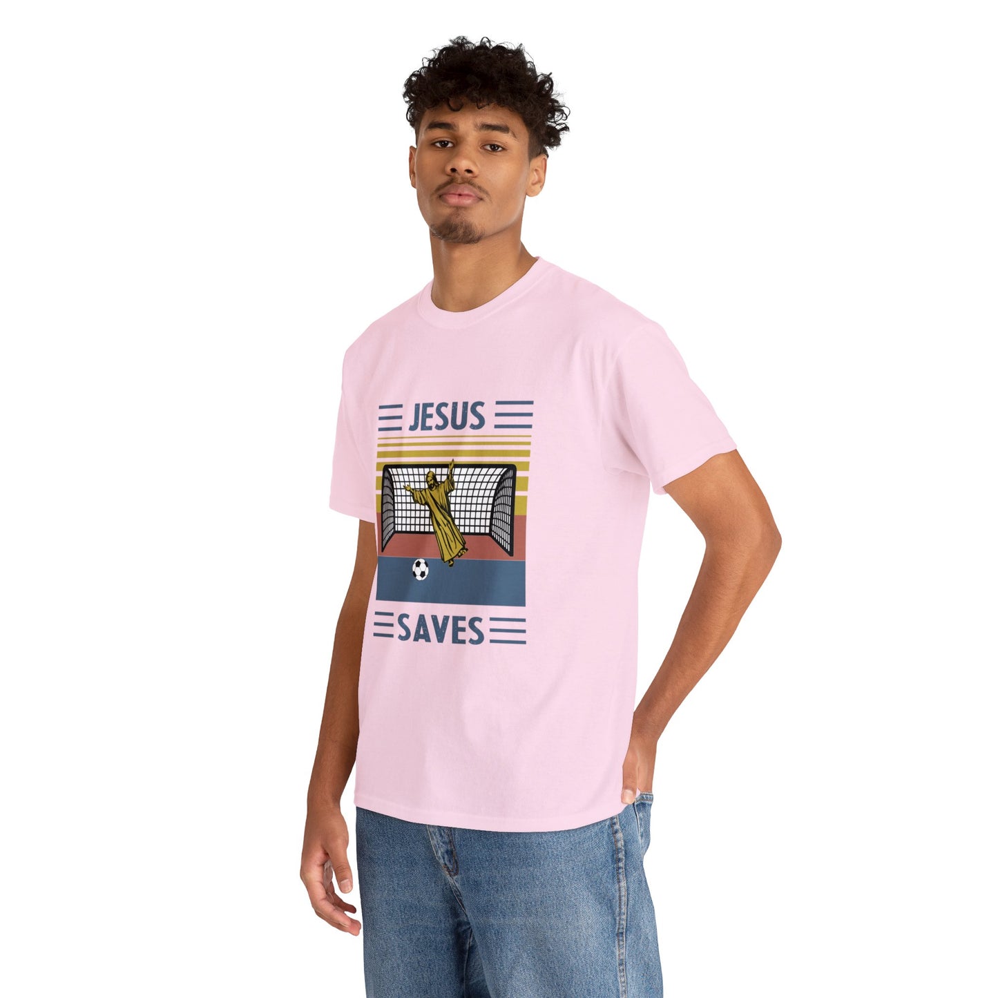 Jesus Saves Unisex Heavy Cotton Tee