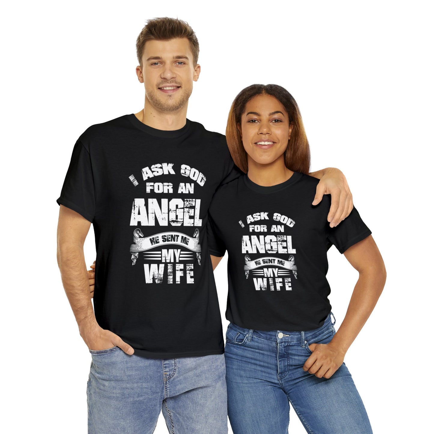 Wife Angel Unisex Heavy Cotton Tee