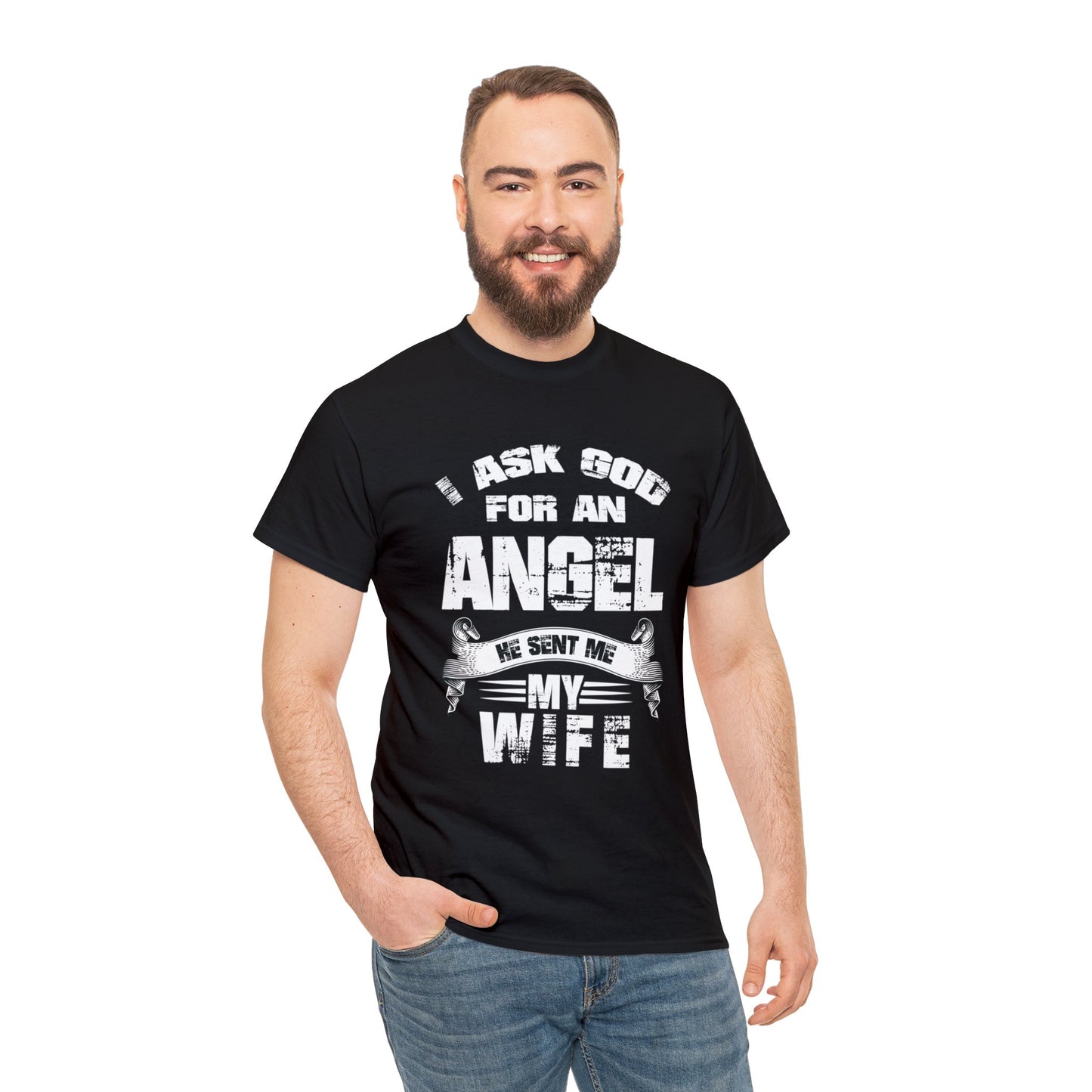 Wife Angel Unisex Heavy Cotton Tee